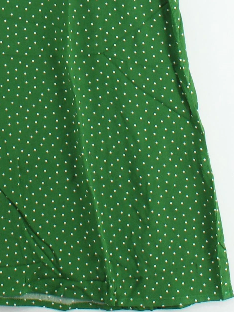 Nobody's Child Shirt Midi Dress UK14 in Green - Image 4