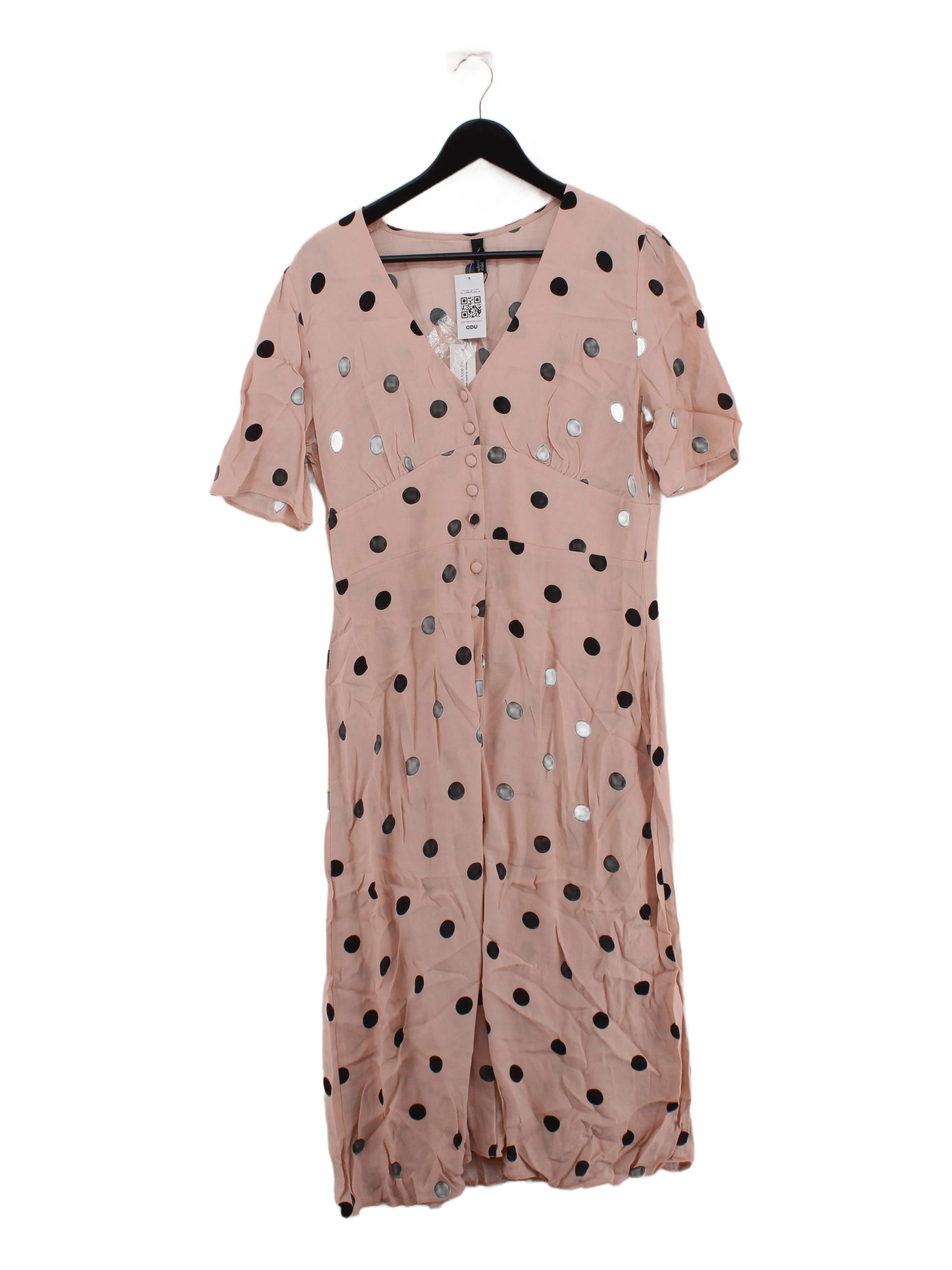 Nobody's Child Shirt Midi Dress UK14 in Pink