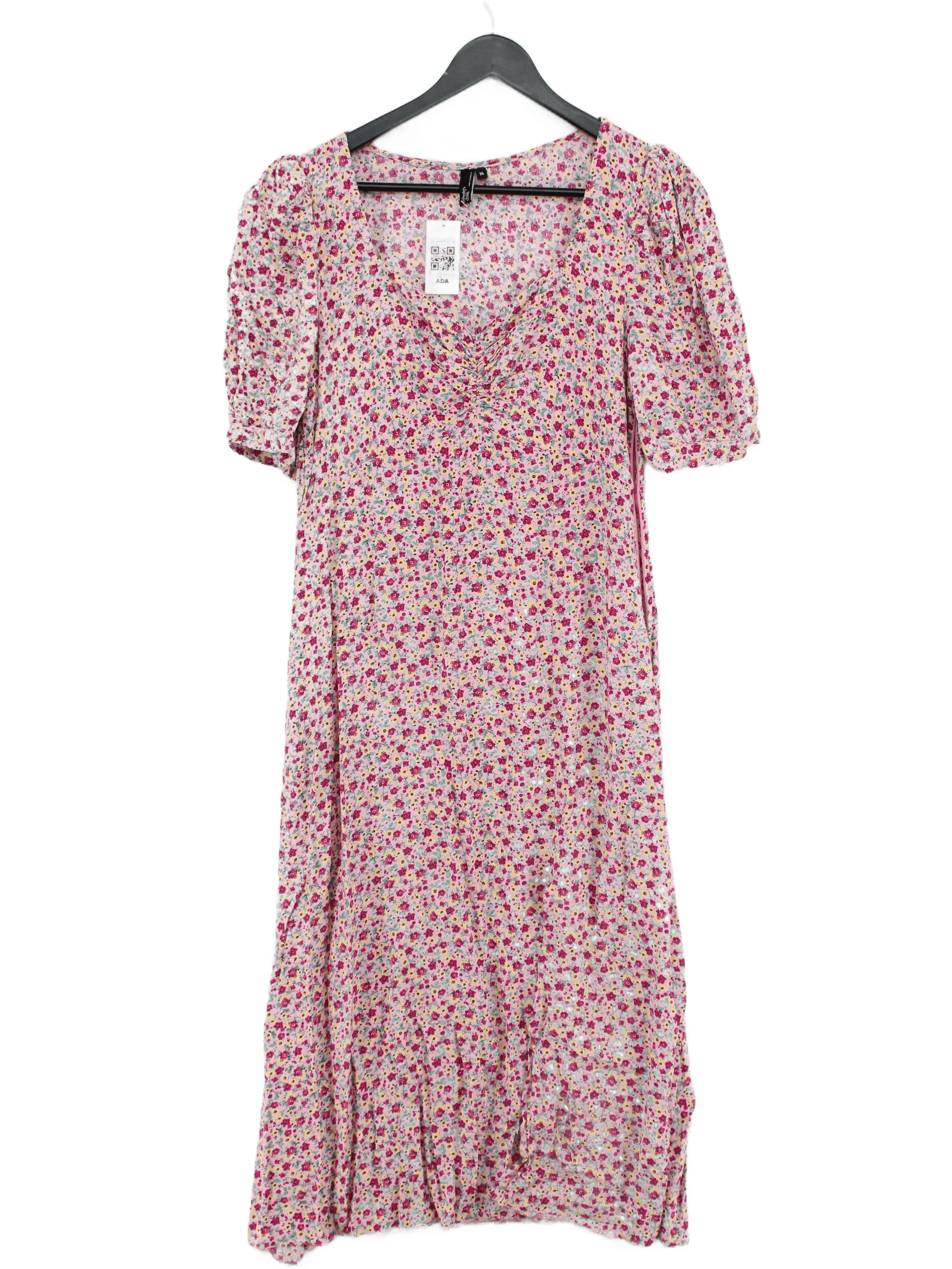 Nobody's Child Shirt Midi Dress UK14 in Pink