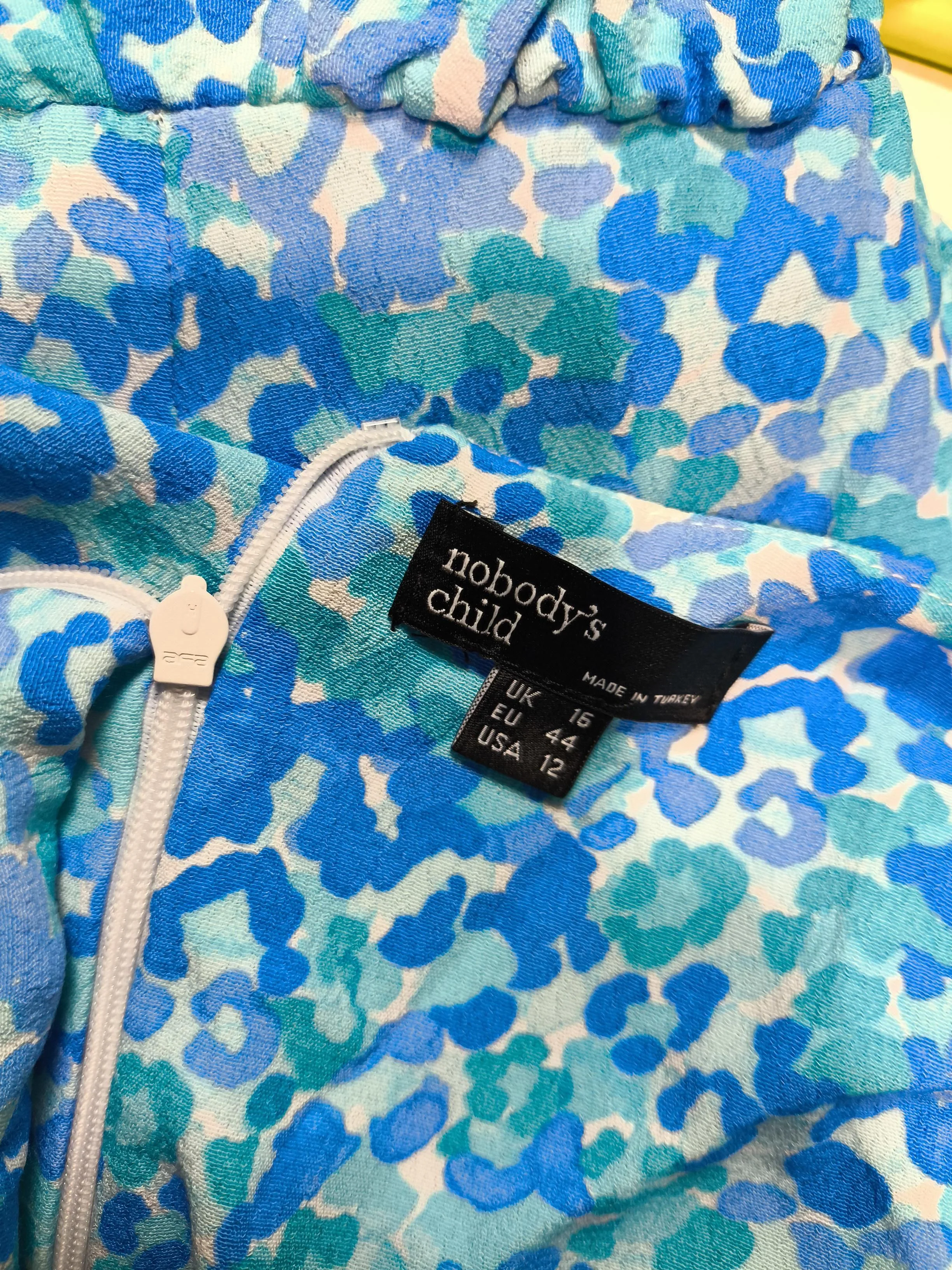 Nobody's Child Shirt Midi Dress UK16 in Multi - Image 5