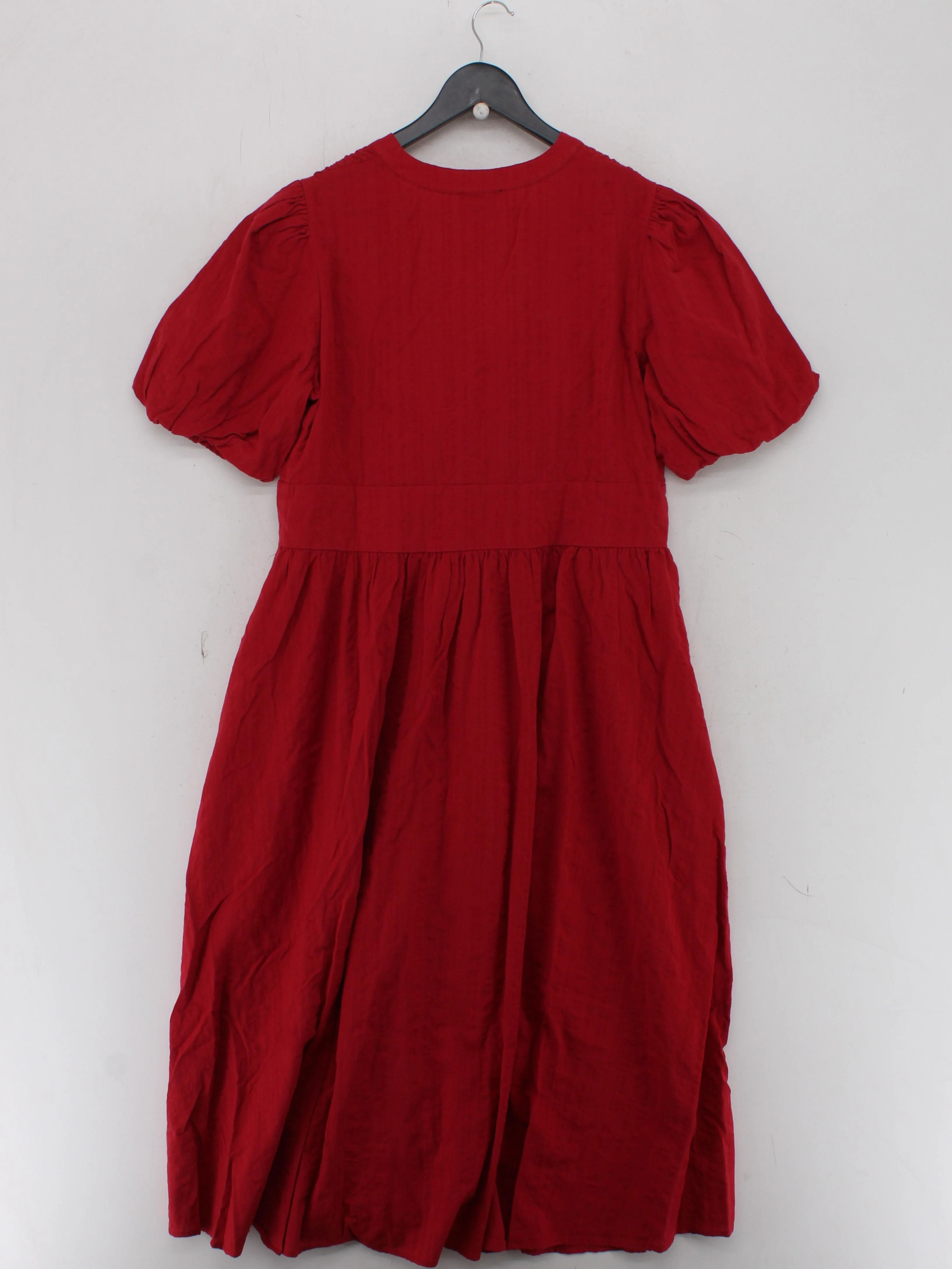 Nobody's Child Shirt Midi Dress UK16 in Red - Image 2