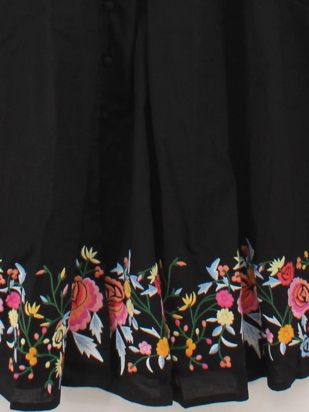 Nobody's Child Shirt Midi Dress UK6 in Black - Image 4