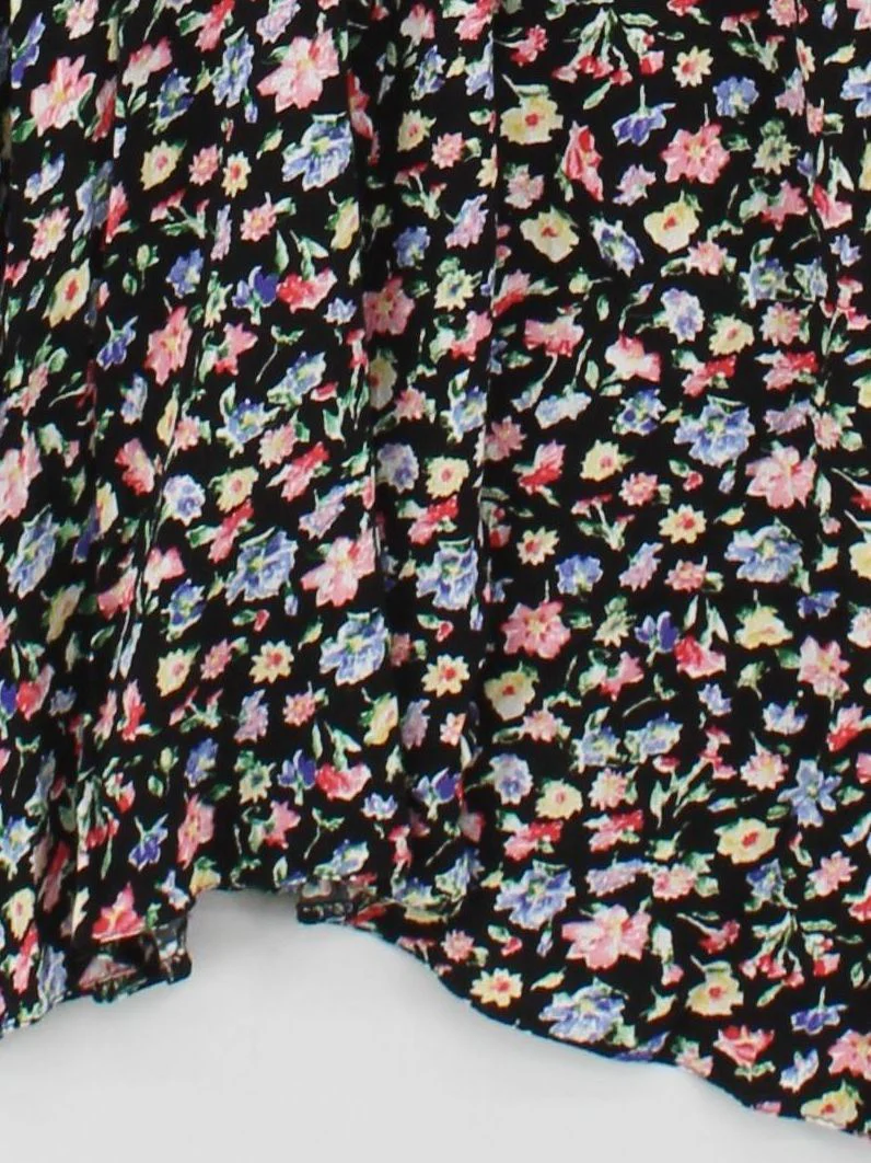 Nobody's Child Shirt Mini Dress in Black - Image 4