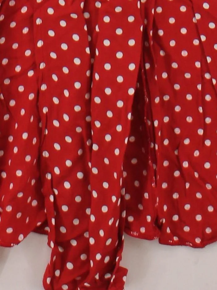 Nobody's Child Skater Midi Dress UK6 in Red - Image 4