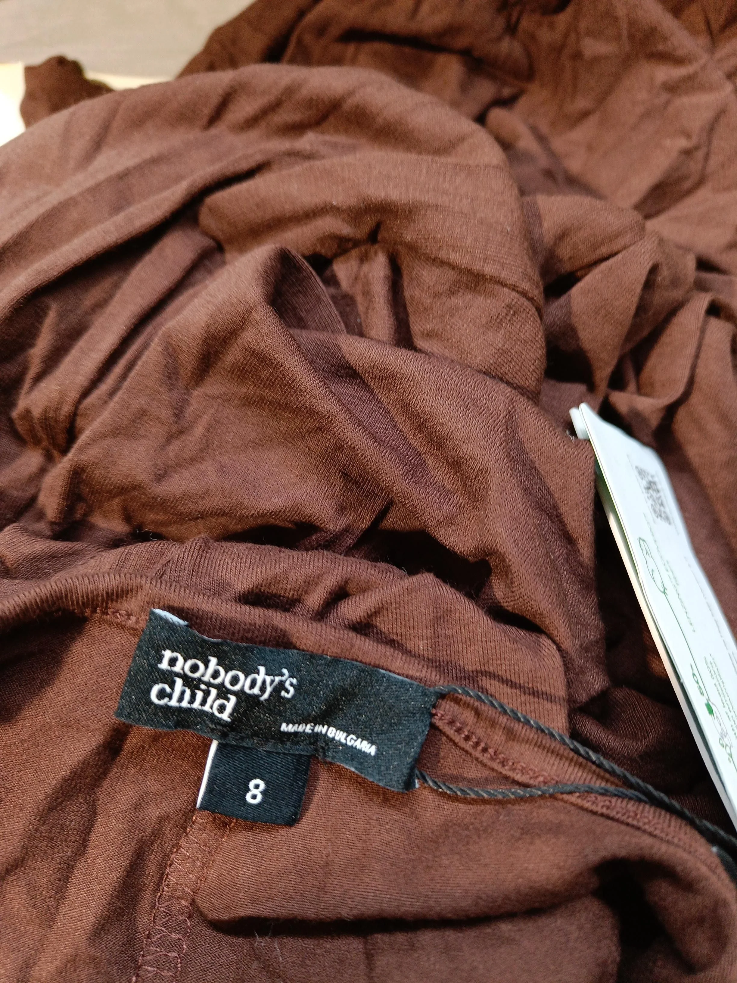 Nobody's Child T-Shirt Maxi Dress UK8 in Brown - Image 5
