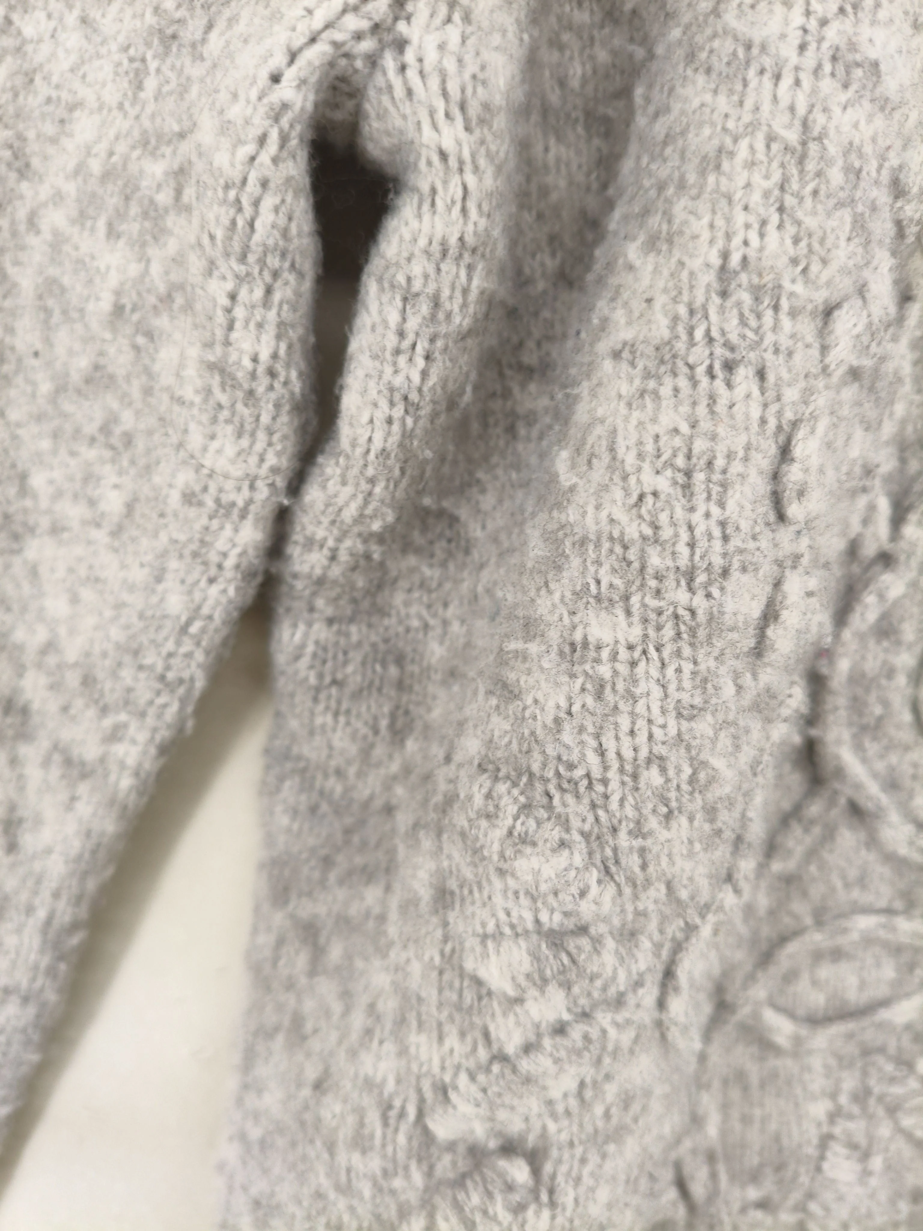 Nobody's Child Women's Cardigan S Grey Polyester - Image 5