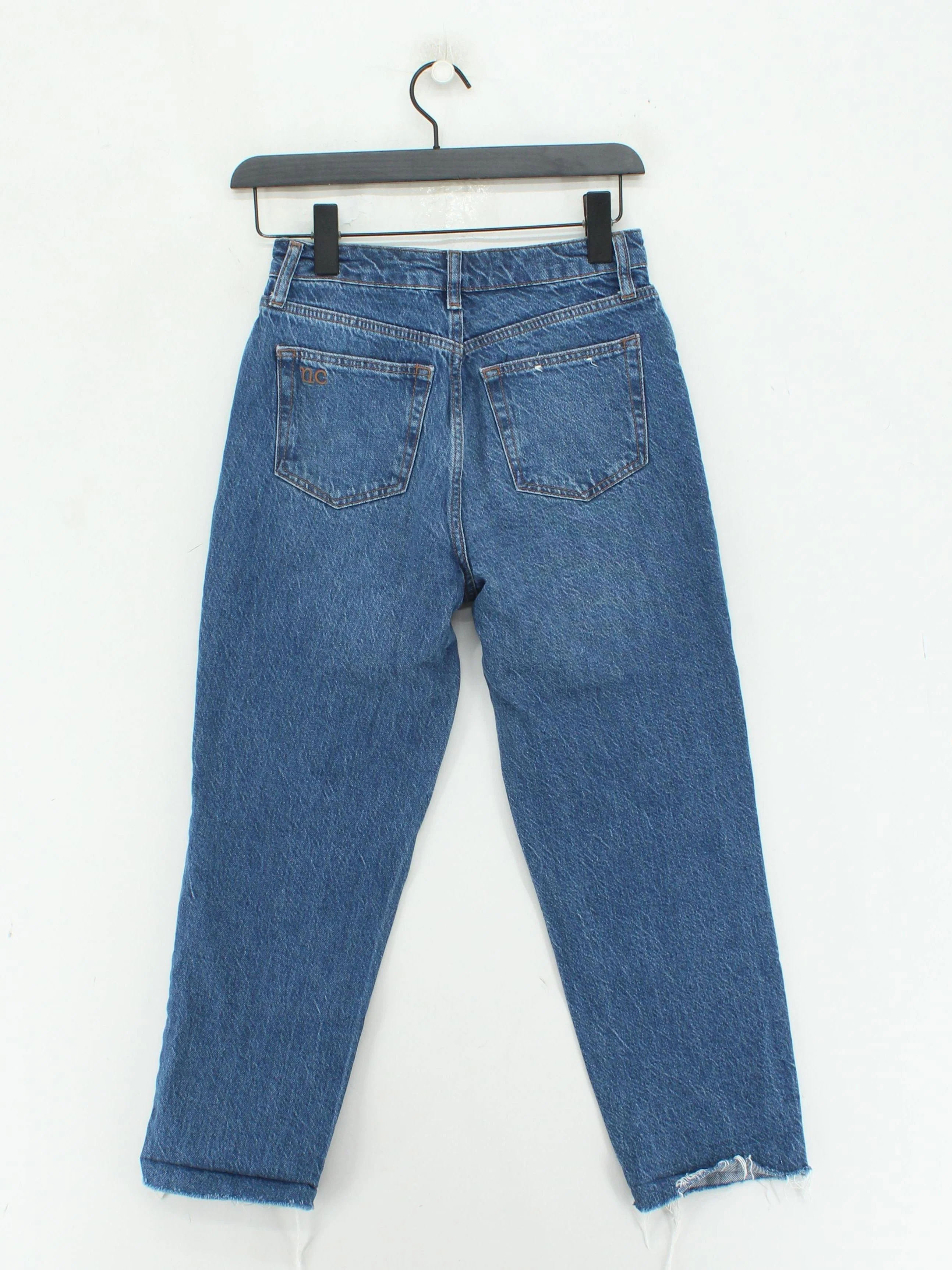 Nobody's Child Women's Jeans UK 6 Blue 100% Cotton Mom - Image 2