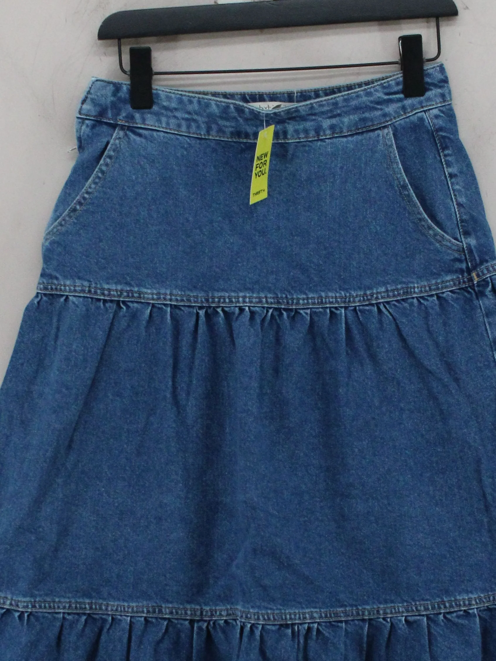 Nobody's Child Women's Maxi Skirt UK 10 Blue 100% Cotton Long Maxi - Image 3