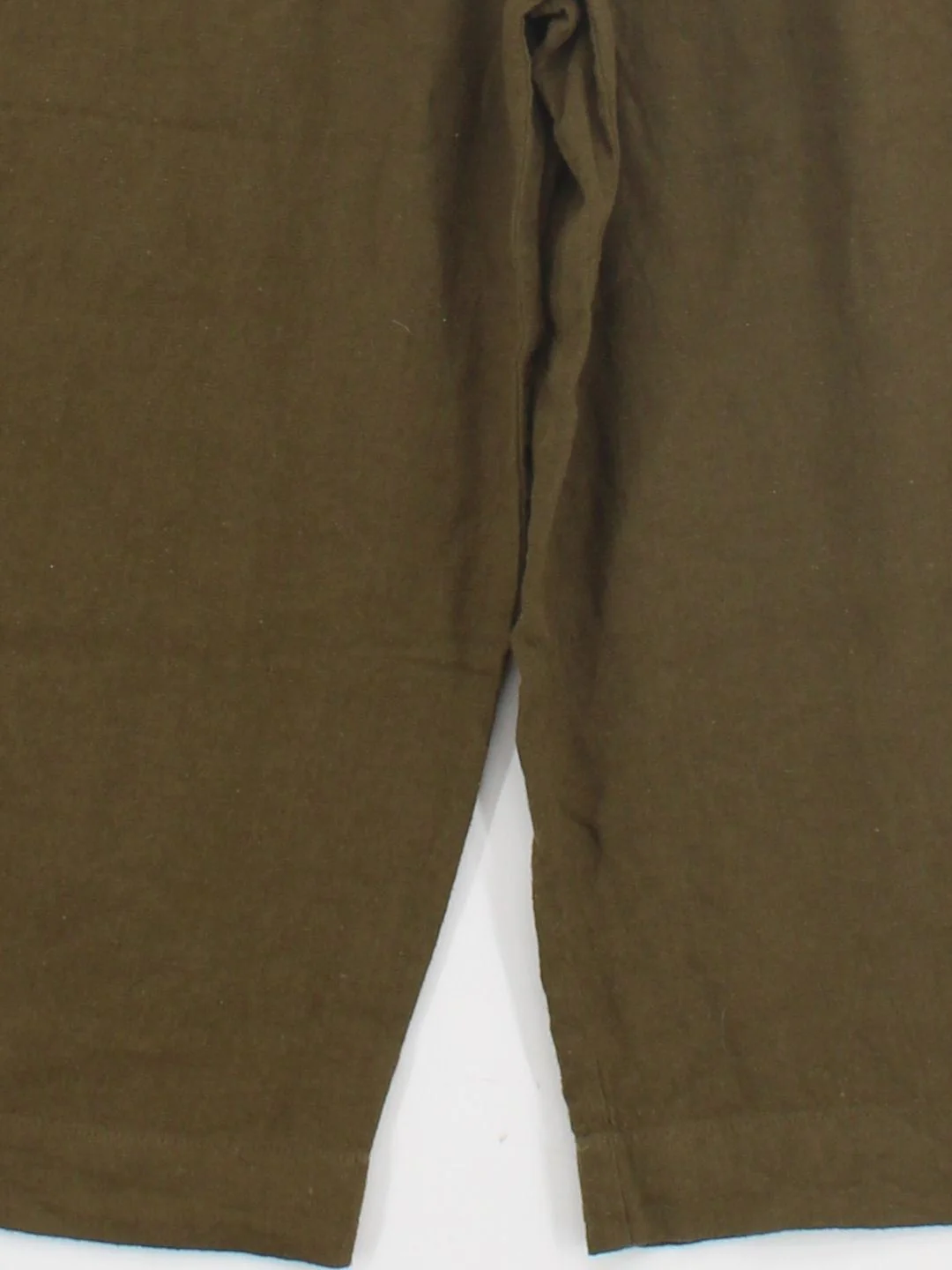 Nobody's Child Women's Shorts UK 12 Green Linen with Viscose Paperbag - Image 4