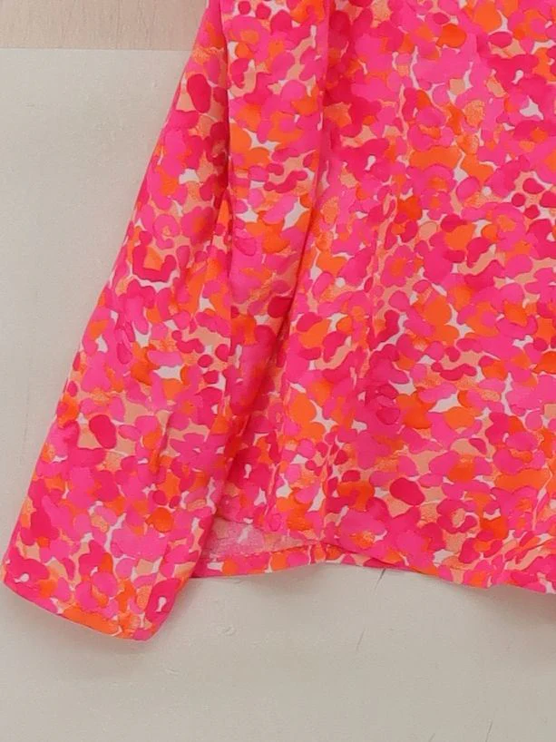 Nobody's Child Women's Shorts UK 18 Pink Floral 100% Viscose Mom - Image 4