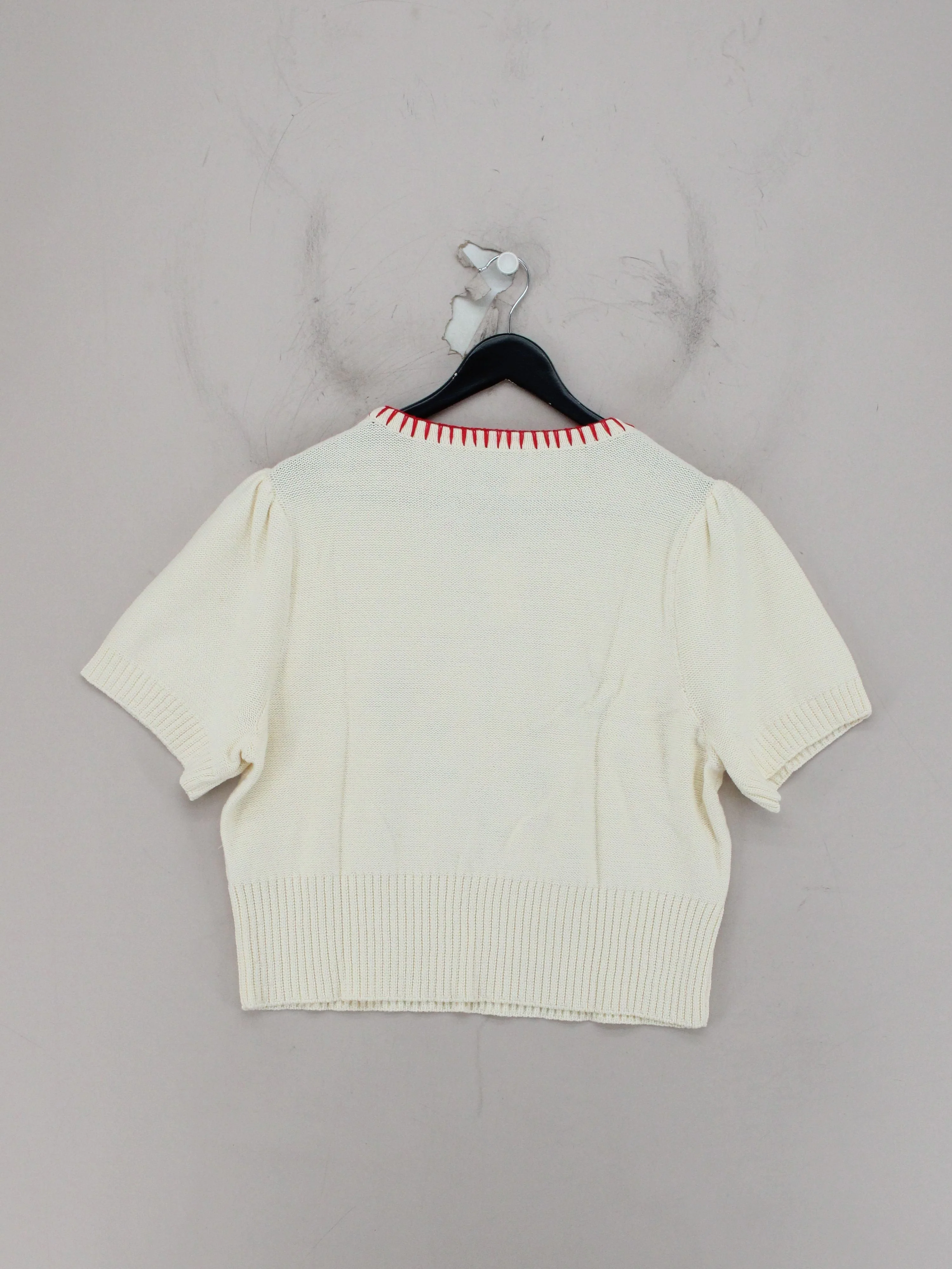 Nobody's Child Women's Top L Cream 100% Cotton Basic - Image 2