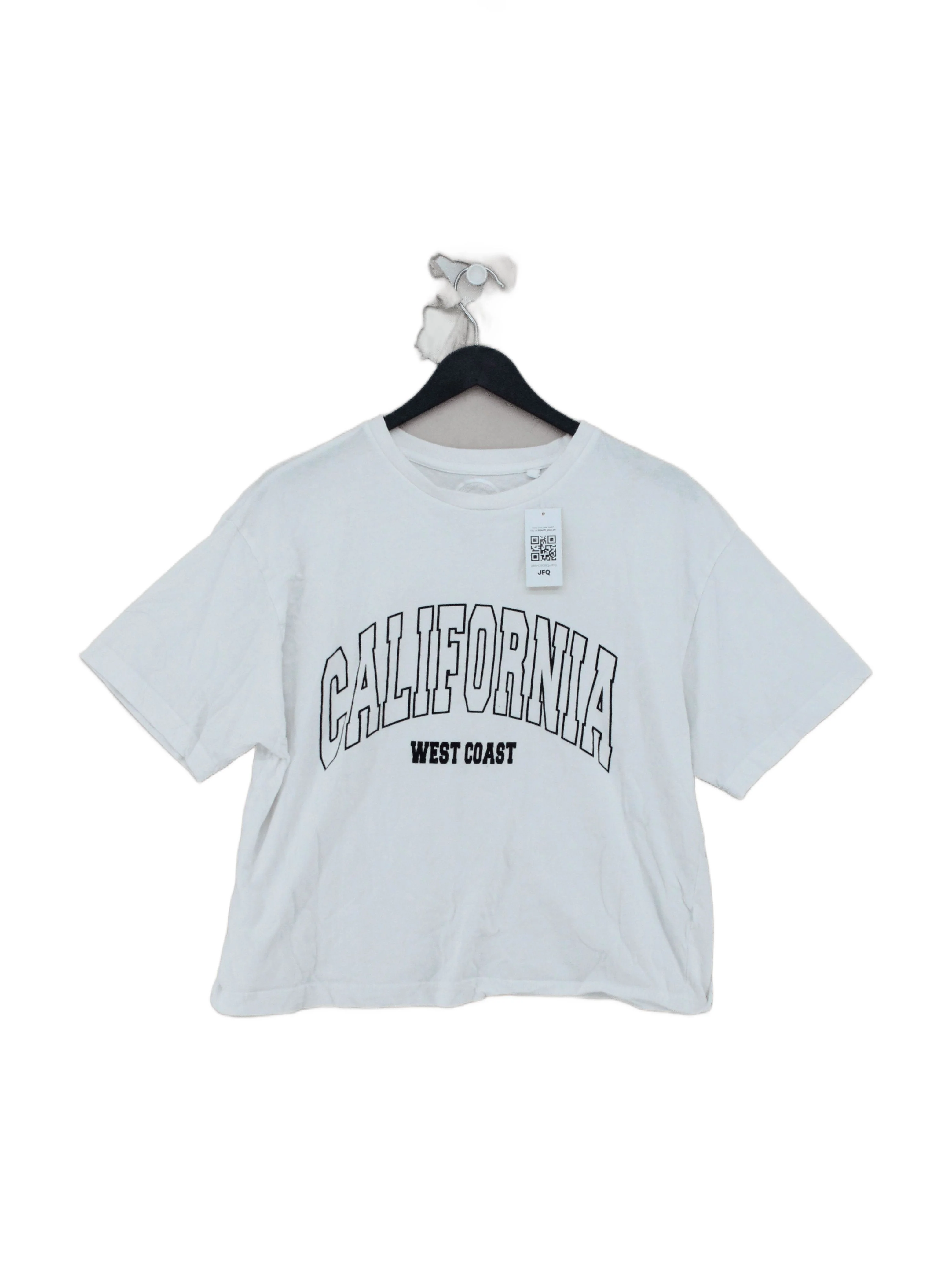 Northwest Women's T-Shirt S White 100% Cotton Basic