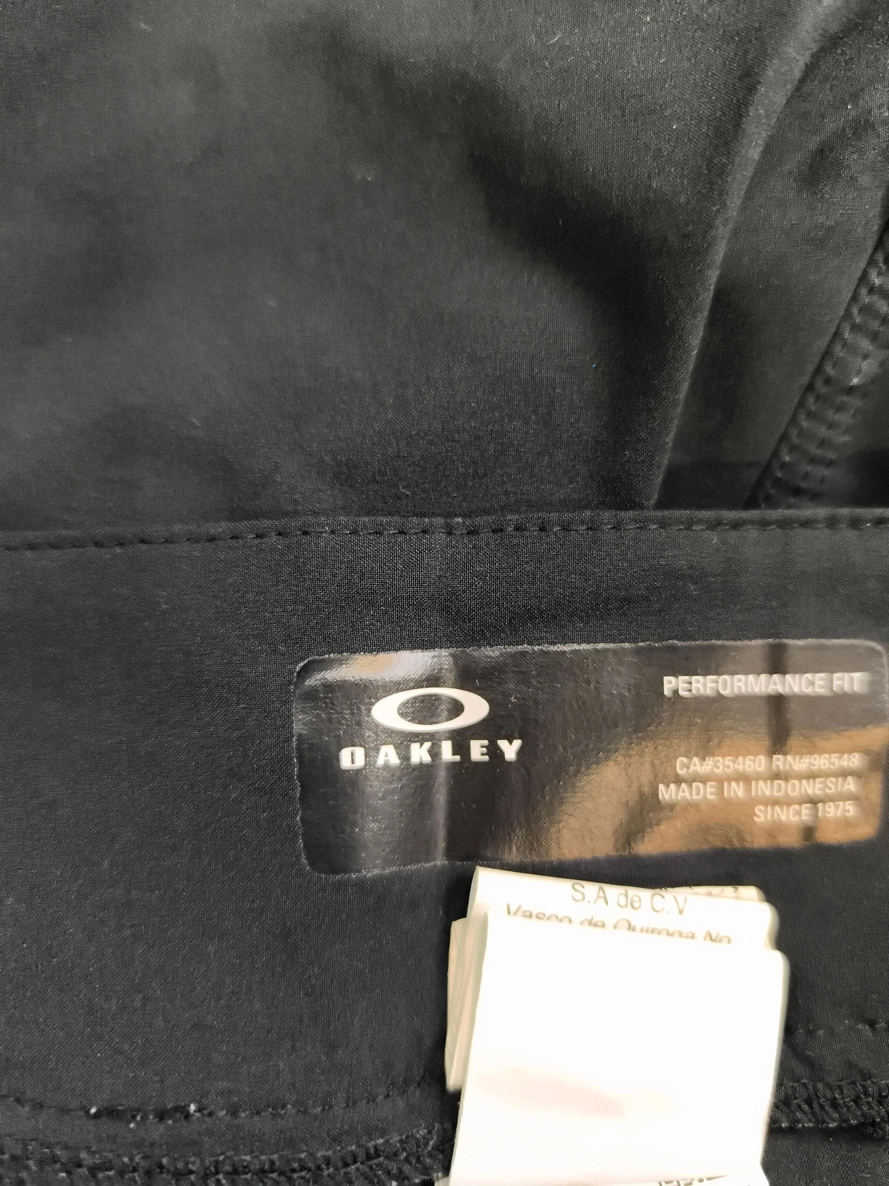 Oakley athletic swim trunks in black - Image 5