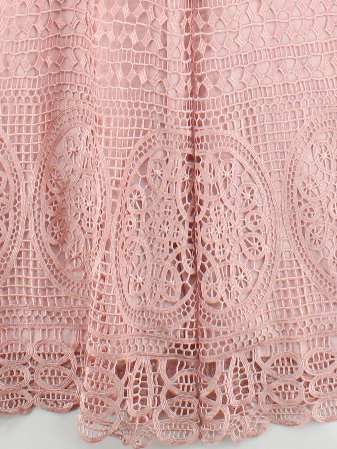 Oasis A-Line Midi Dress UK8 in Pink - Image 4