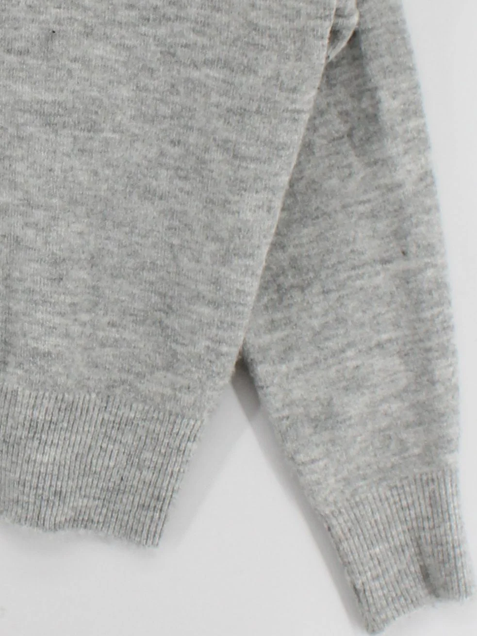 Oasis Women's Jumper M Grey Acrylic with Polyester, Elastane Mock Neck Pullover - Image 4