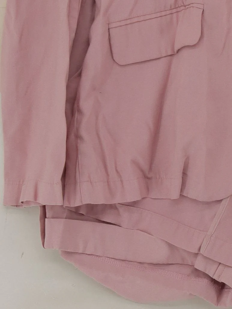 Oasis Women's Two Piece Suit UK 12 Pink Viscose with Polyester Shorts Suit - Image 4