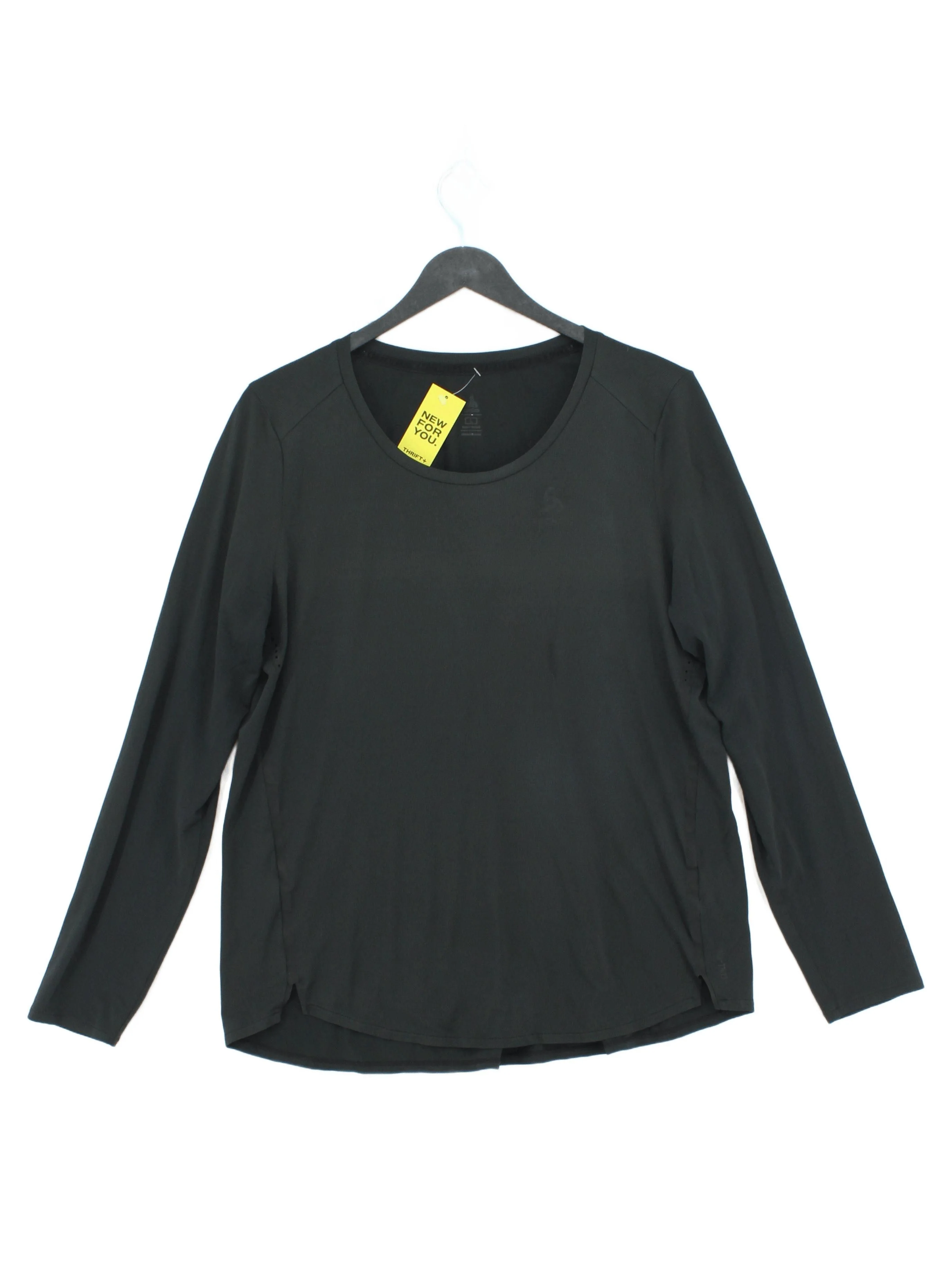Odlo Women's T-Shirt L Black 100% Polyester Basic