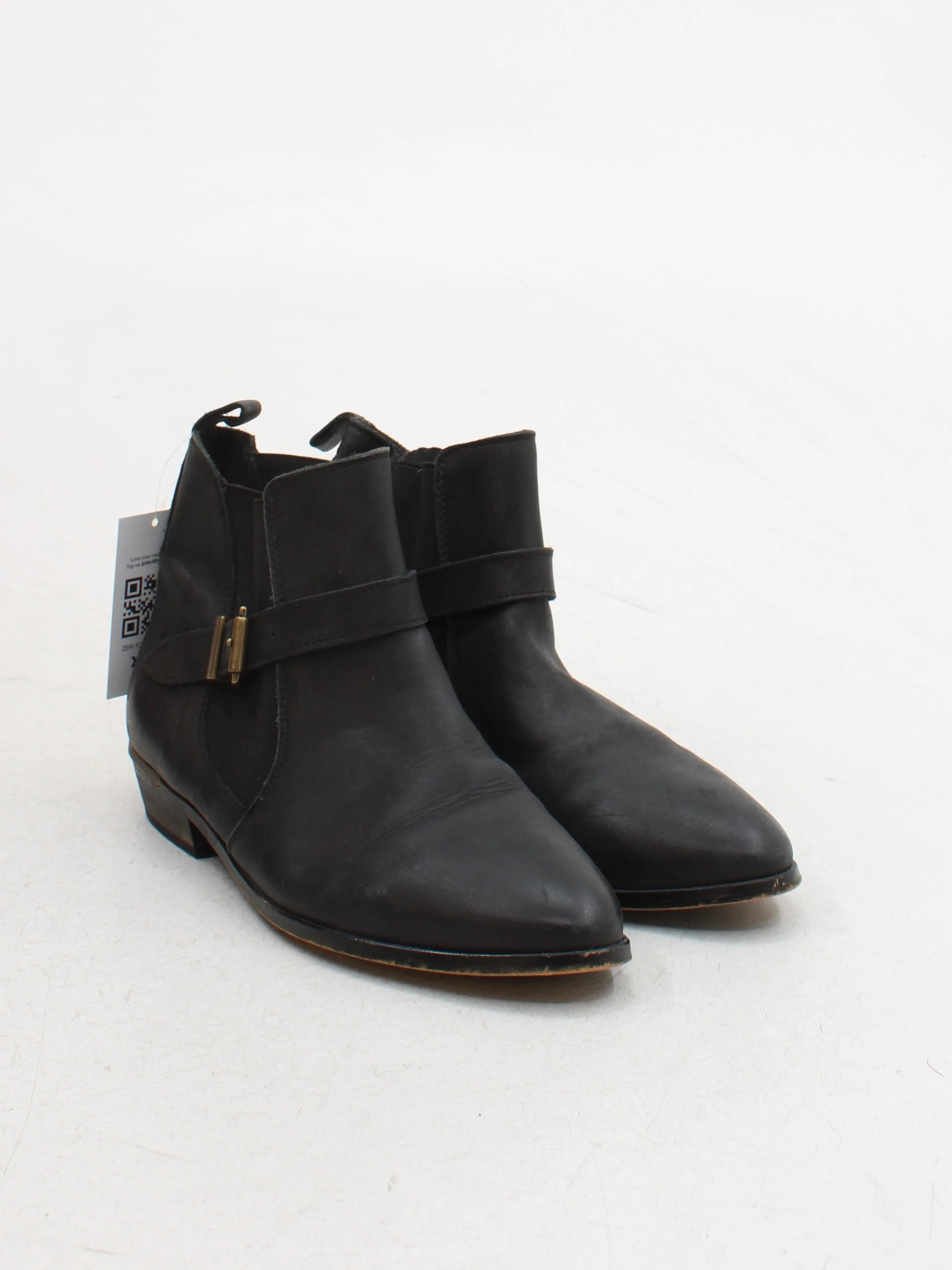Office Men's Boots UK 6 Black 100% Leather Chelsea - Image 4