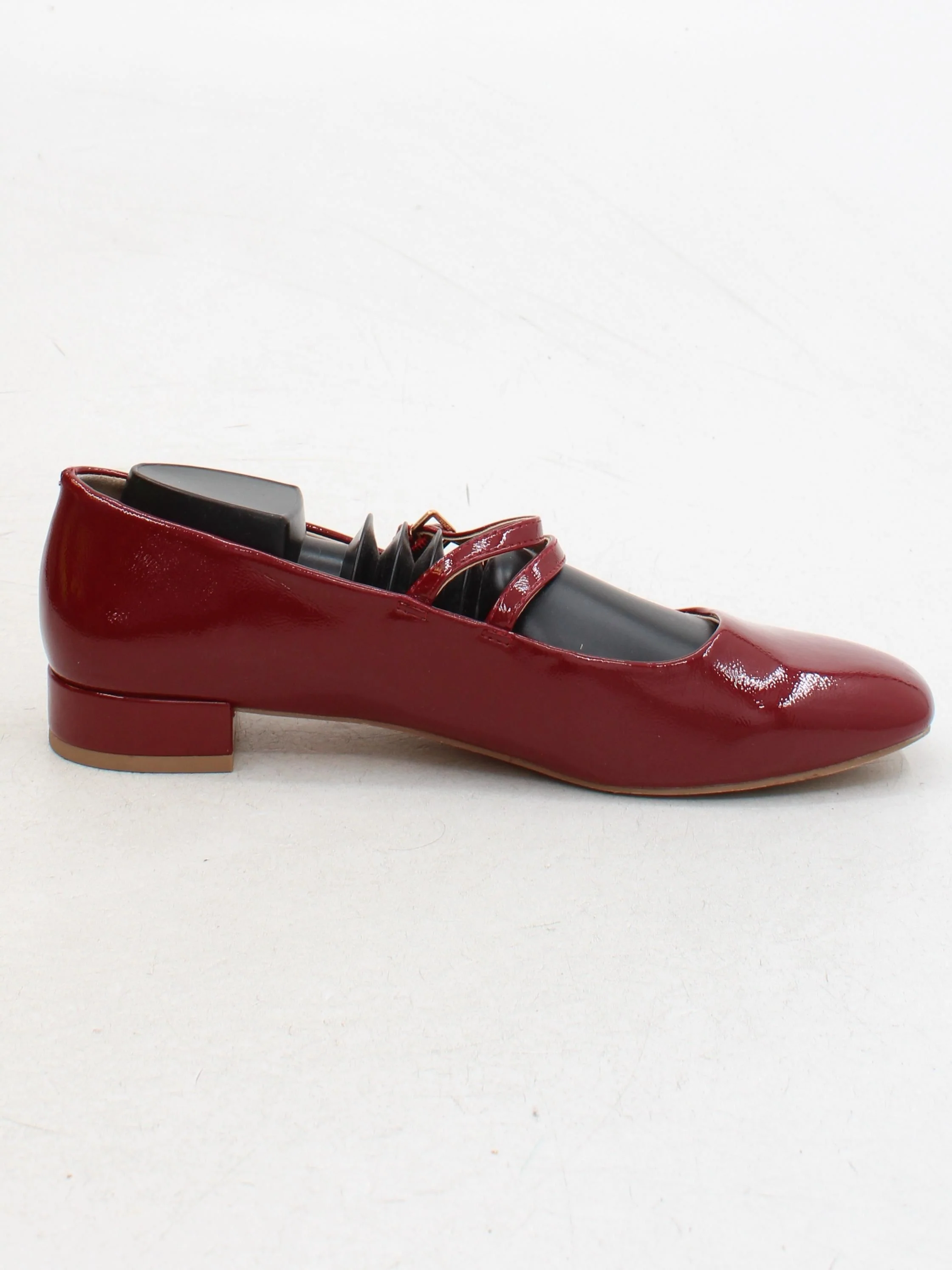 Office Women's Flat Shoes UK 6.5 Red 100% Leather Mary Jane - Image 5