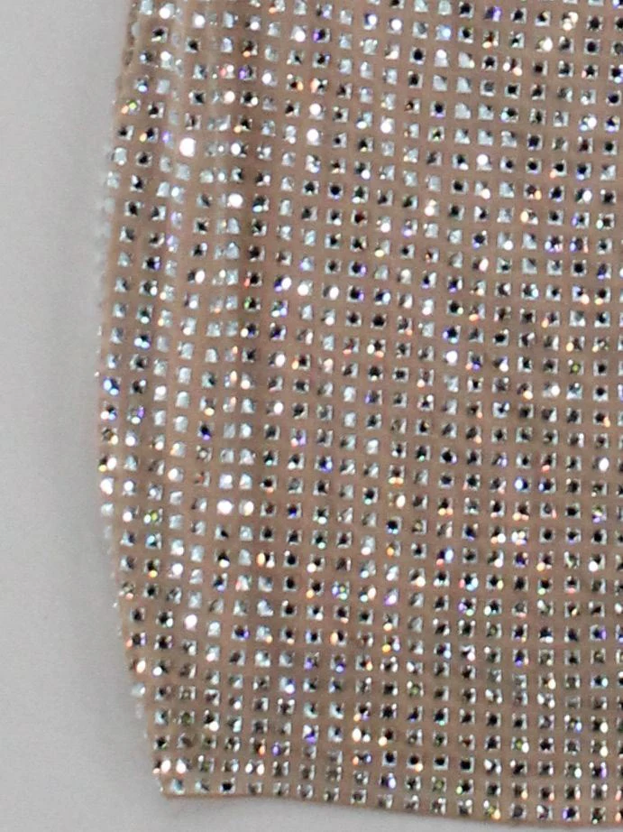 Oh Polly Mini Dress UK8 in Gold - Image 4