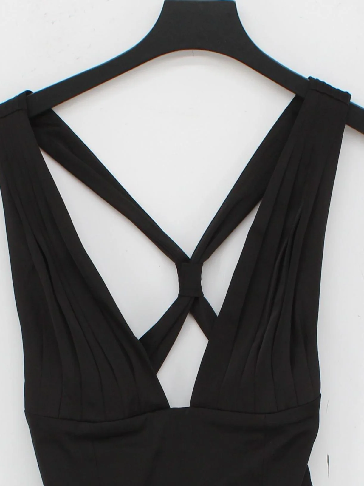 Oh Polly Skater Mini Dress UK10 in Black - Image 3