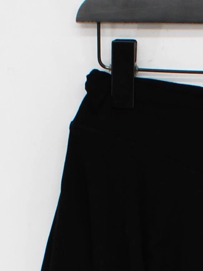 Oh Polly Women's Mini Skirt UK 12 Black Lyocell Modal with Elastane Short Mini - Image 4