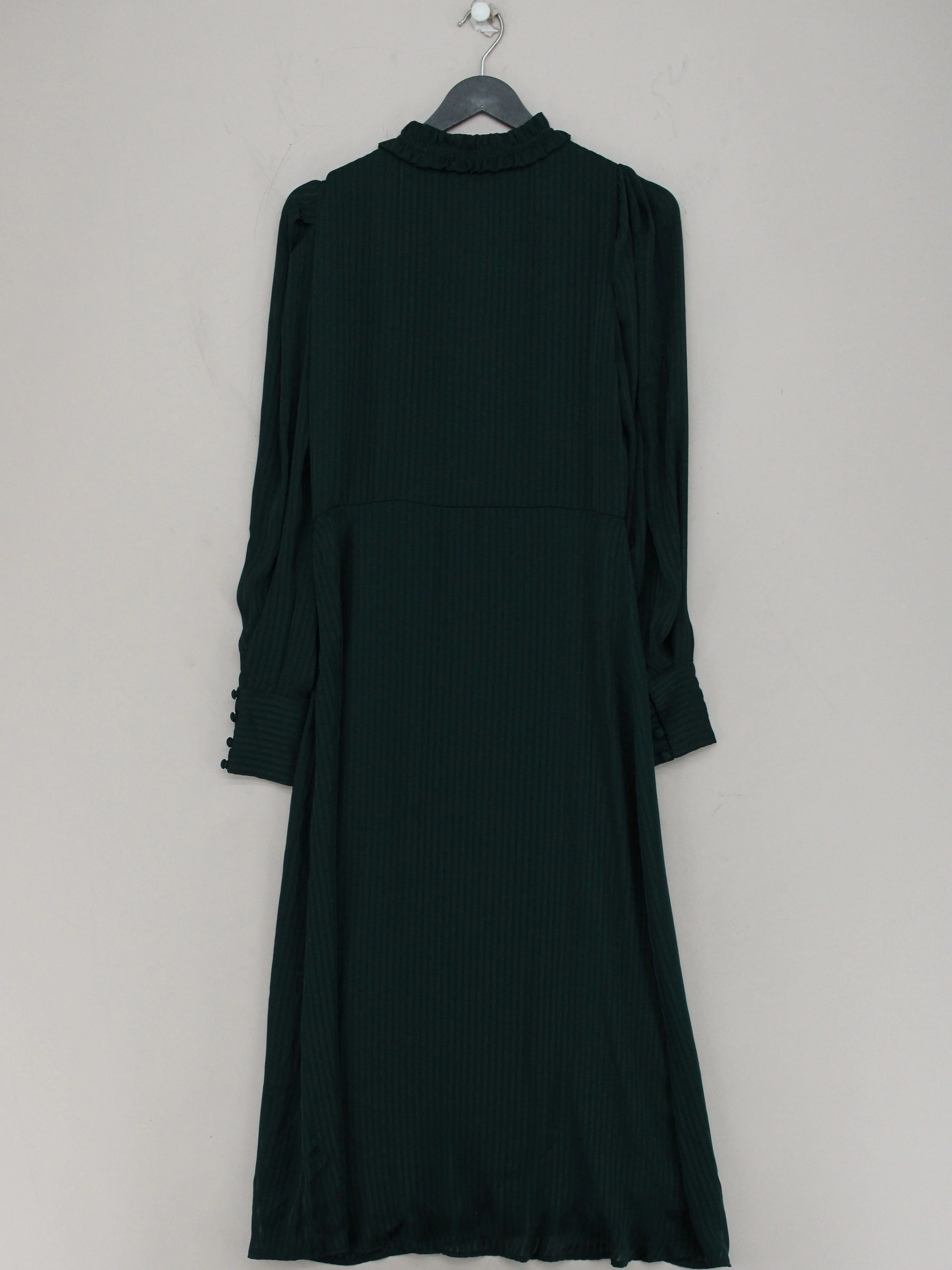 Oliver Bonas A-Line Midi Dress UK8 in Green - Image 2