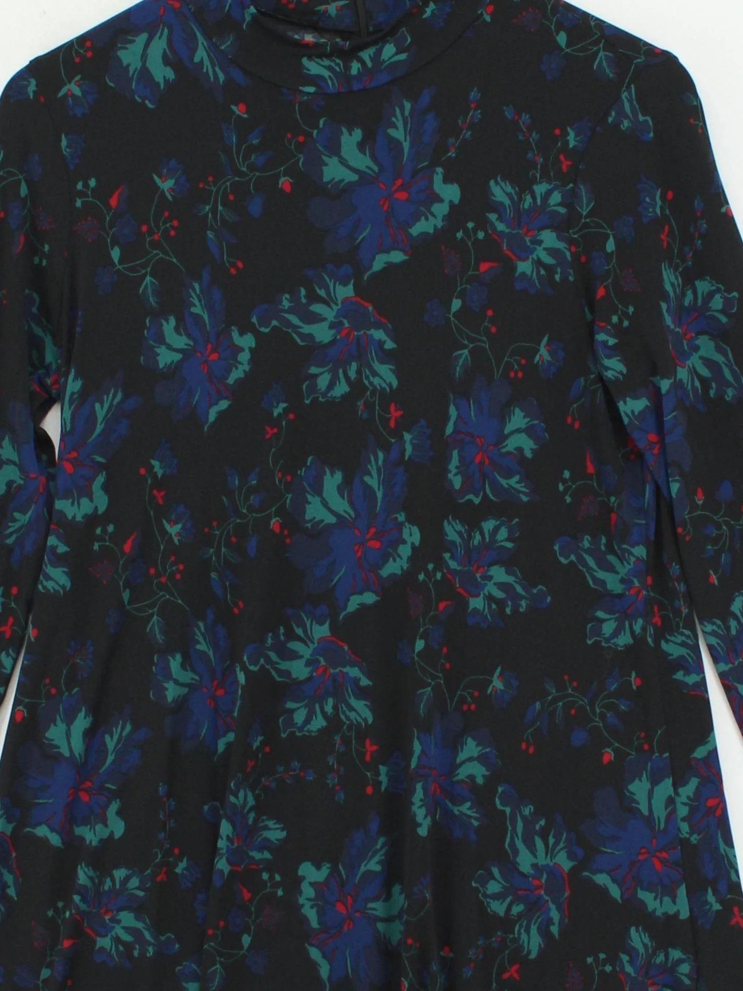 Oliver Bonas A-Line Mini Dress UK10 in Black - Image 3