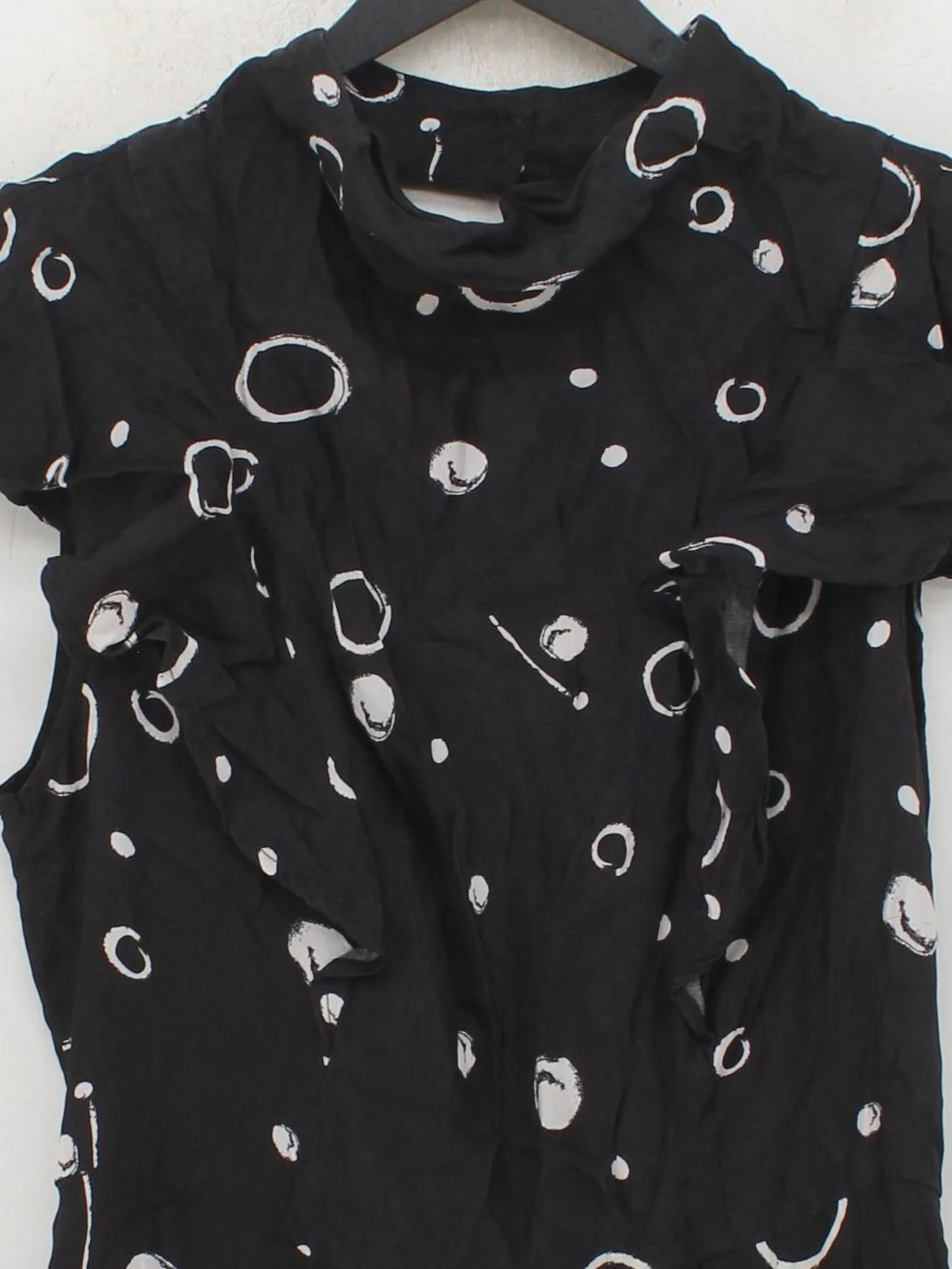 Oliver Bonas Shirt Midi Dress UK14 in Black - Image 3