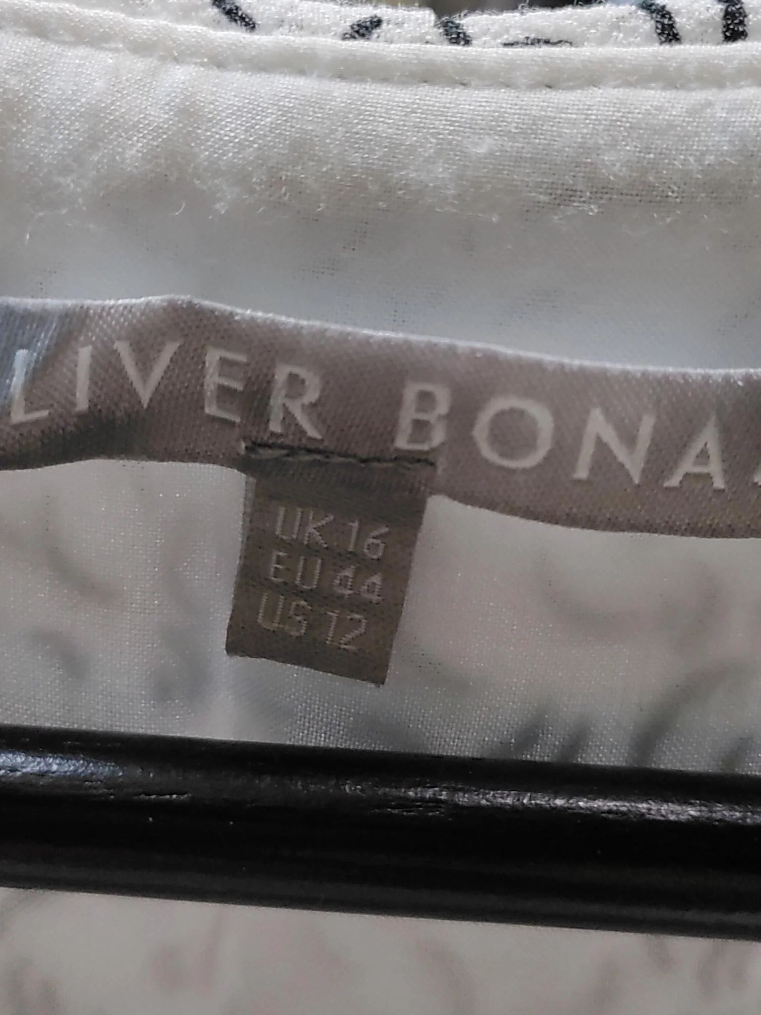 Oliver Bonas Shirt Midi Dress UK16 in White - Image 5