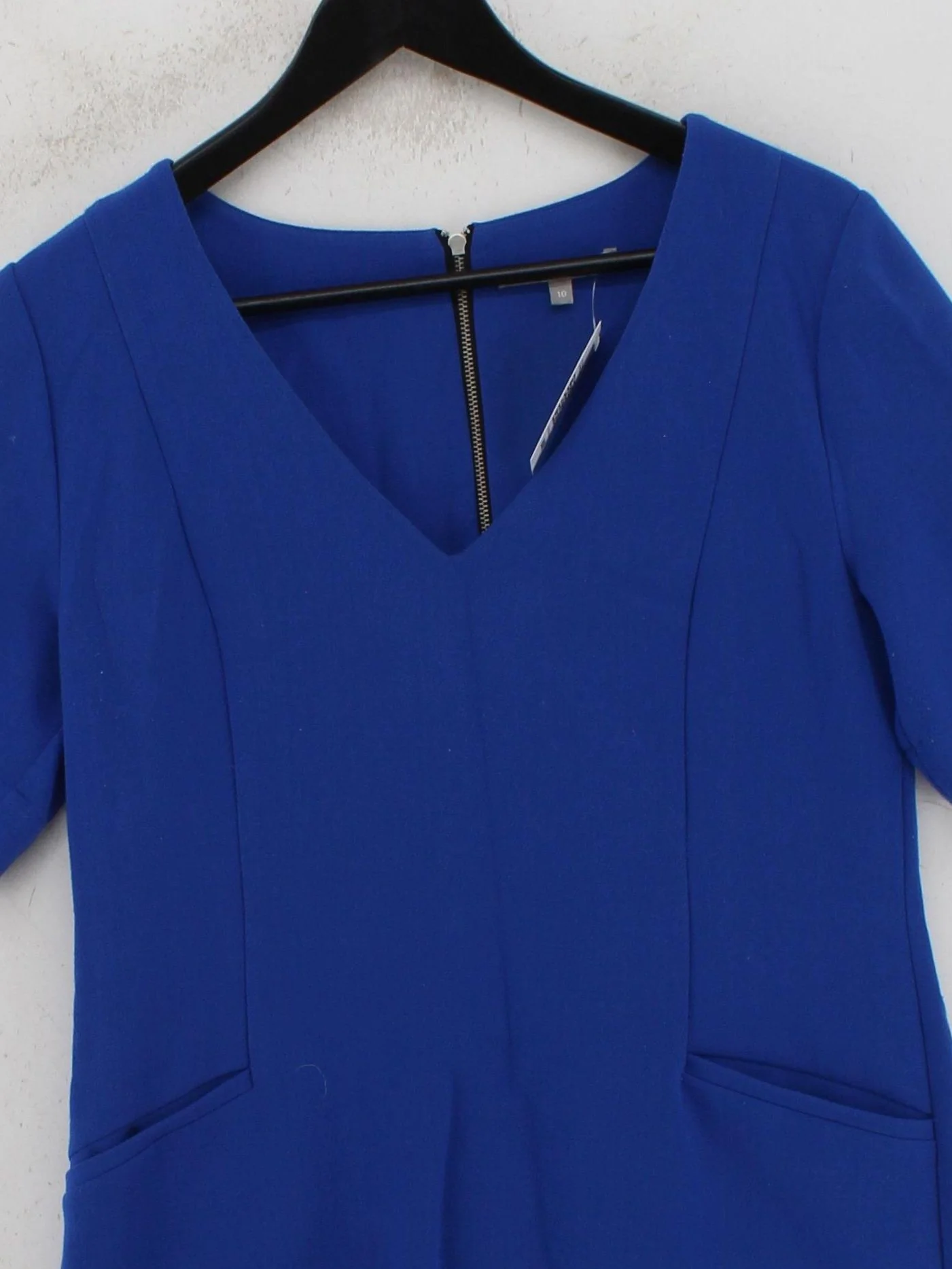 Oliver Bonas T-Shirt Mini Dress UK10 in Blue - Image 3