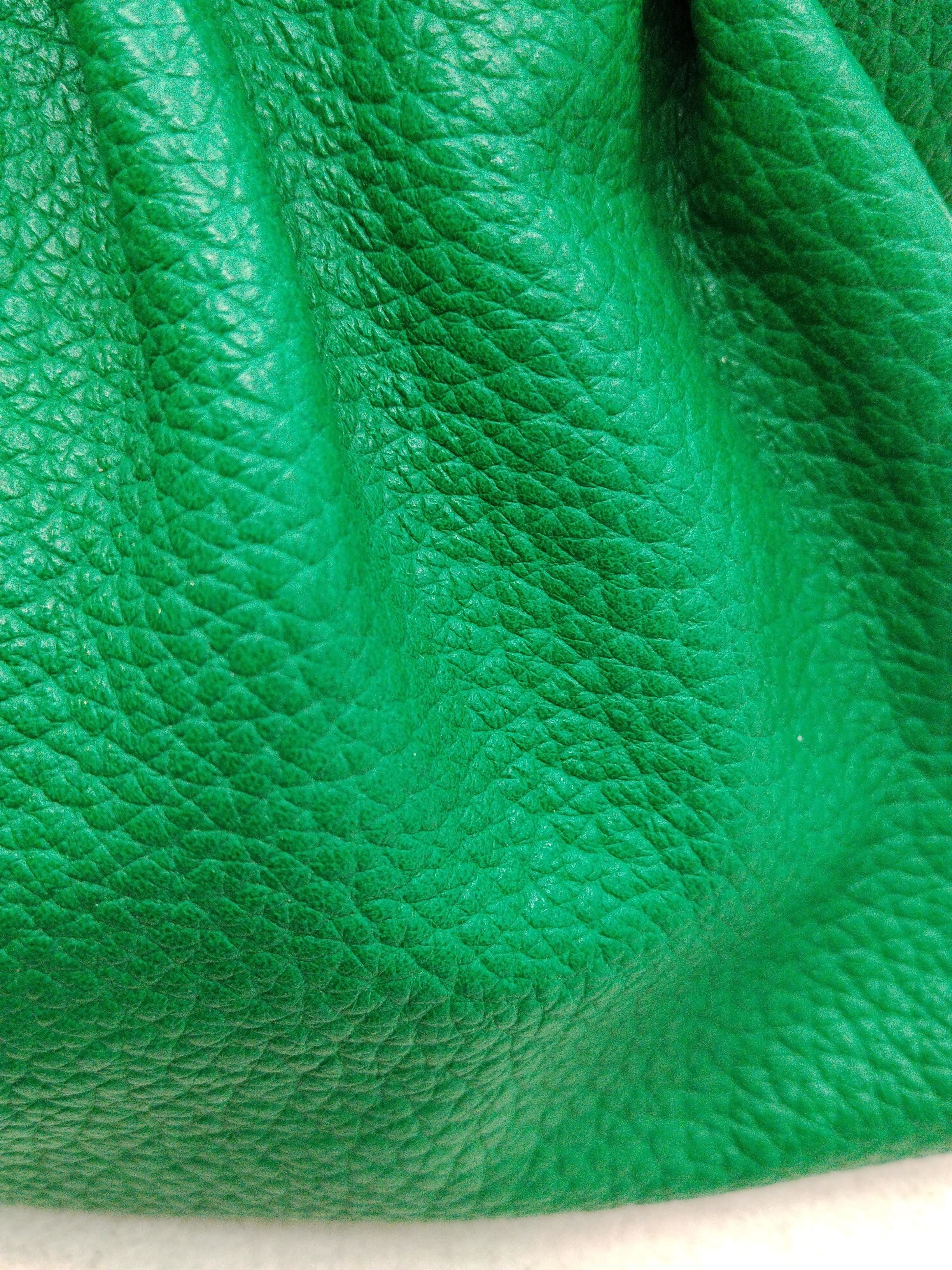 Oliver Bonas Women's Bag Green 100% Leather Clutch - Image 3