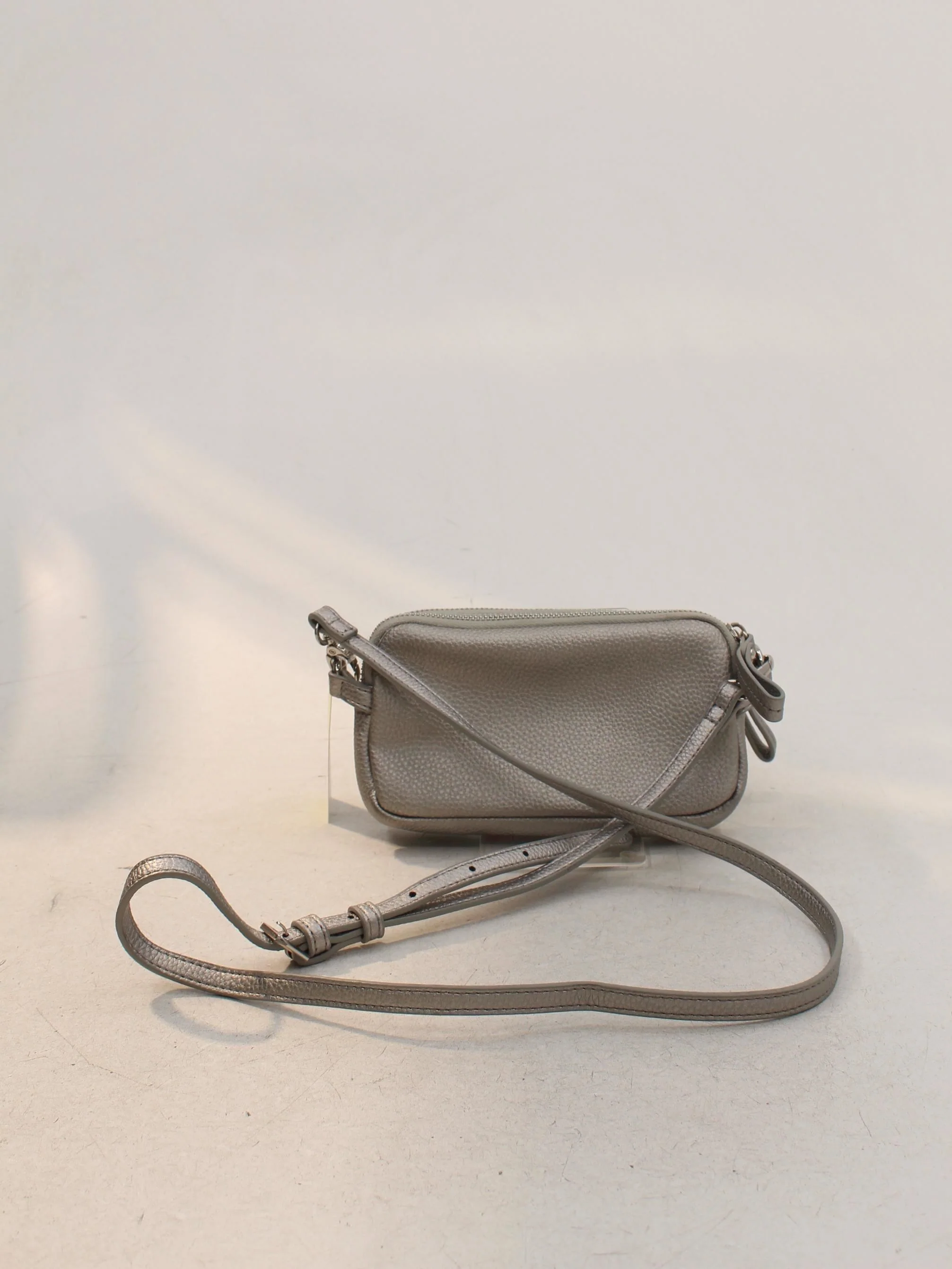 Oliver Bonas Women's Bag Silver Polyamide with Polyester Crossbody - Image 2