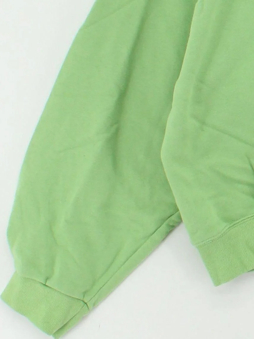 Oliver Bonas Women's Hoodie UK 12 Green Cotton with Polyester Pullover - Image 4