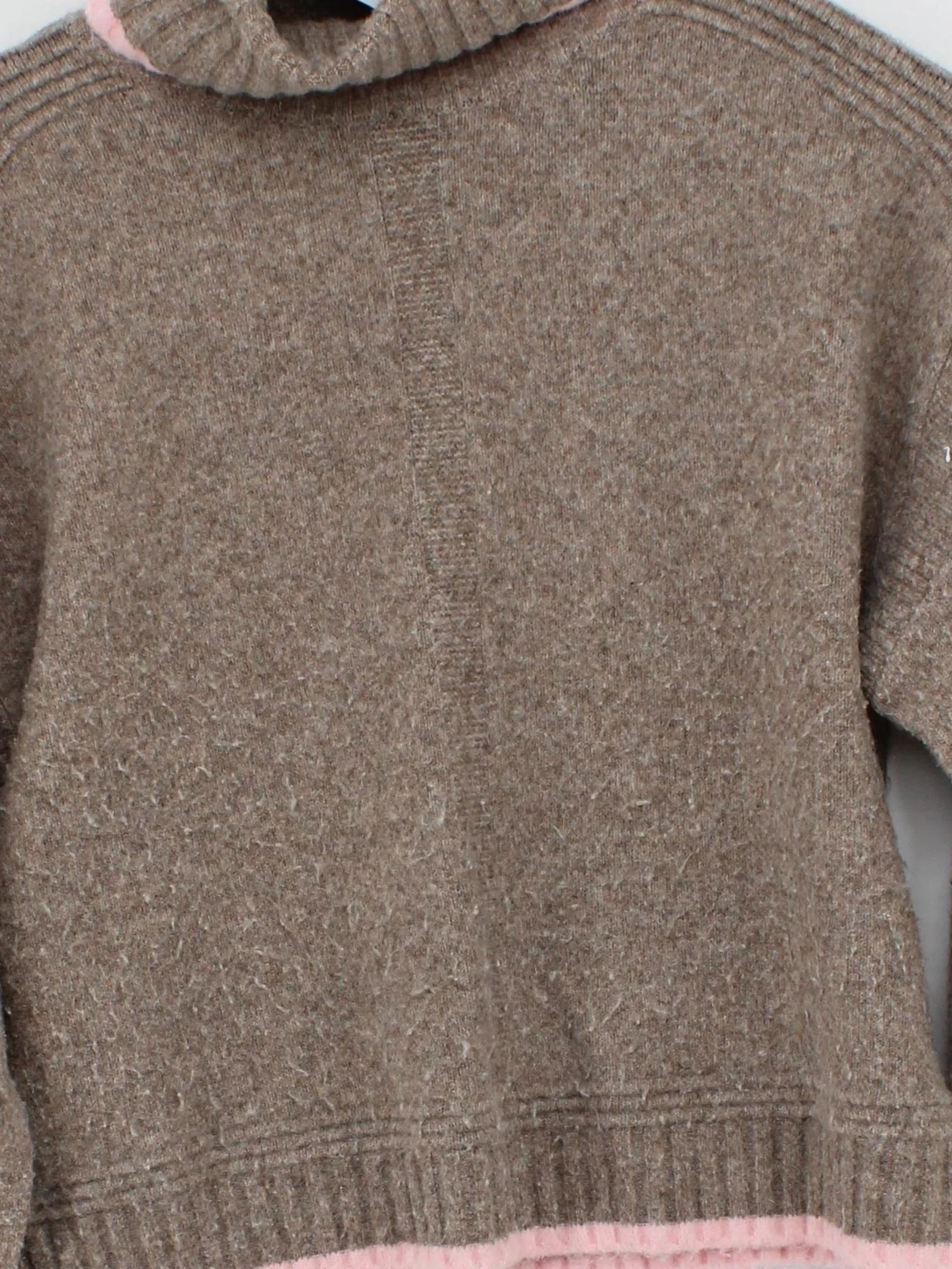 Oliver Bonas Women's Jumper UK 8 Brown Polyester - Image 3