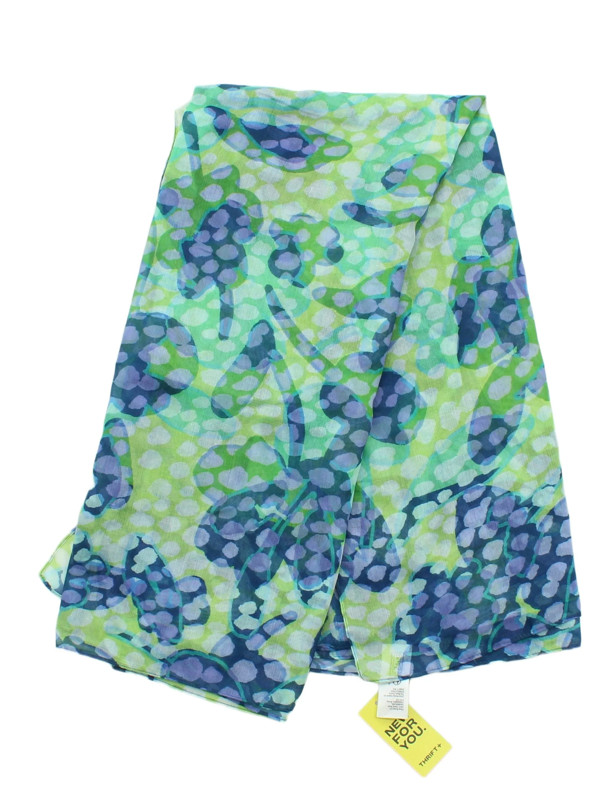 Oliver Bonas Women's Scarf Multi 100% Polyester Rectangle Scarf