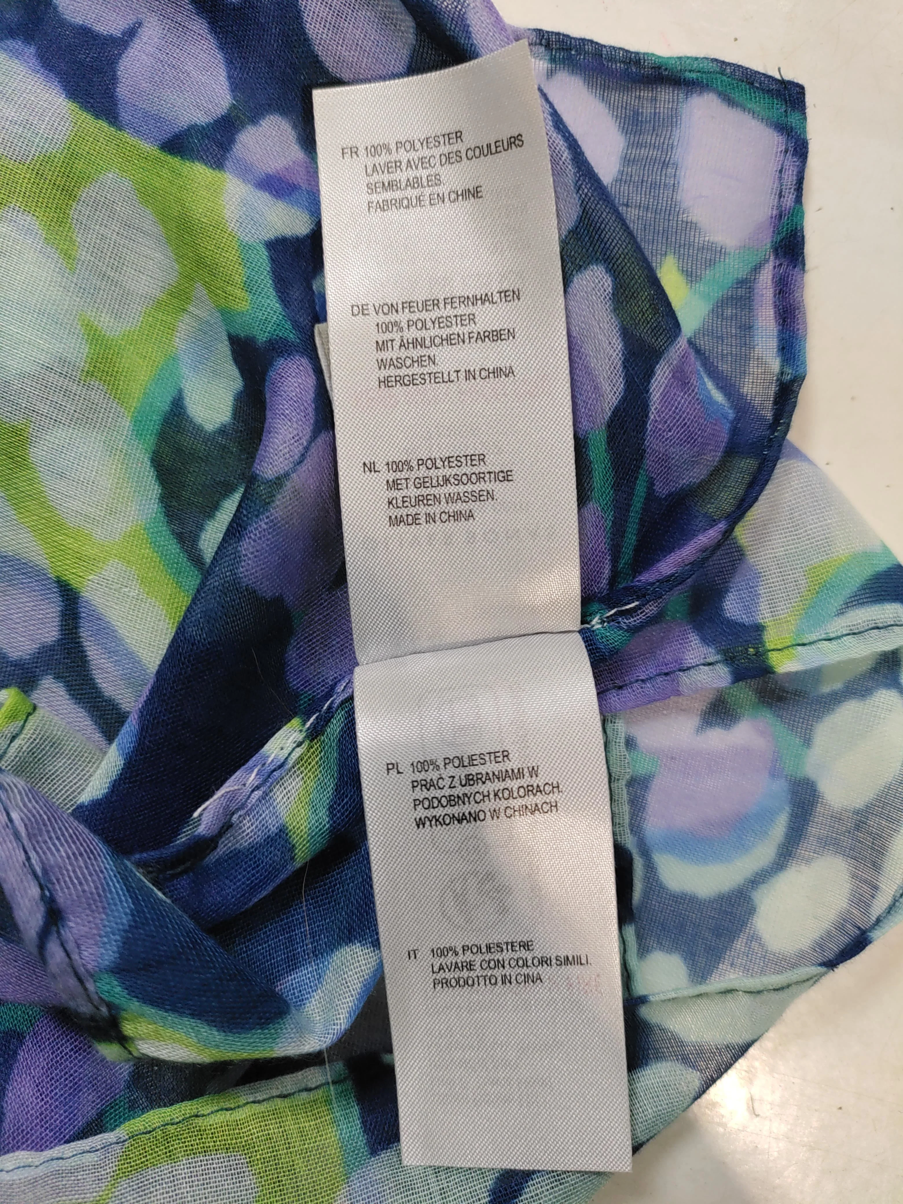 Oliver Bonas Women's Scarf Multi 100% Polyester Rectangle Scarf - Image 6