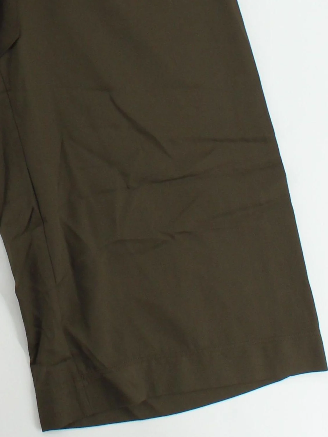 Oliver Bonas Women's Trousers UK 10 Brown 100% Lyocell Modal Wide-Leg Cropped - Image 4