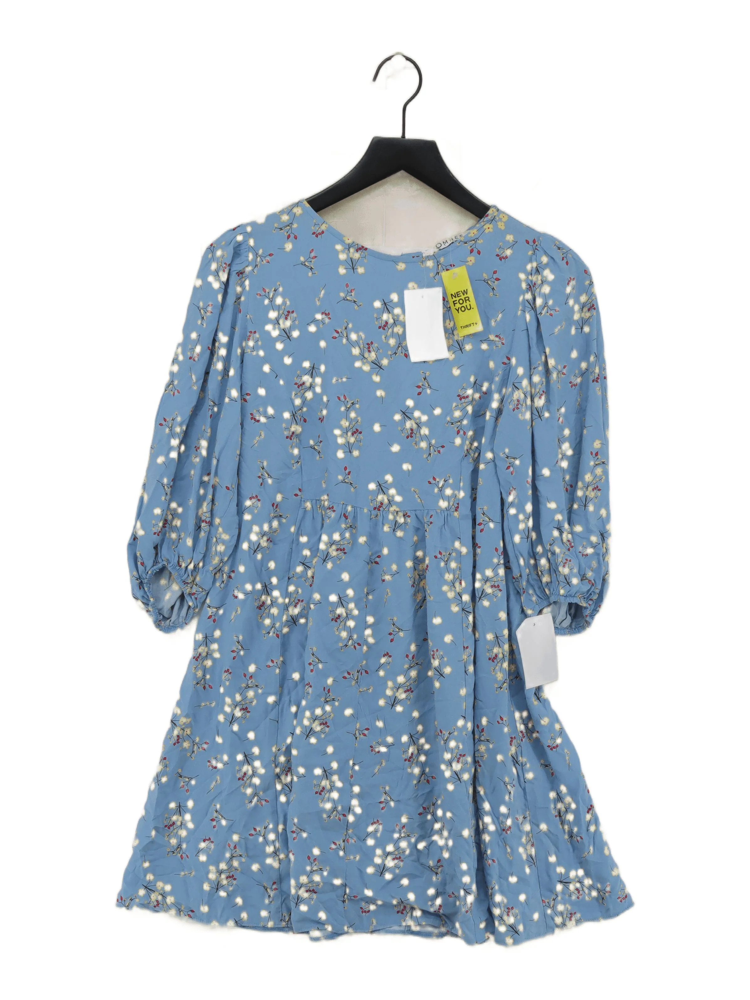 OMNES Skater Mini Dress UK10 in Blue