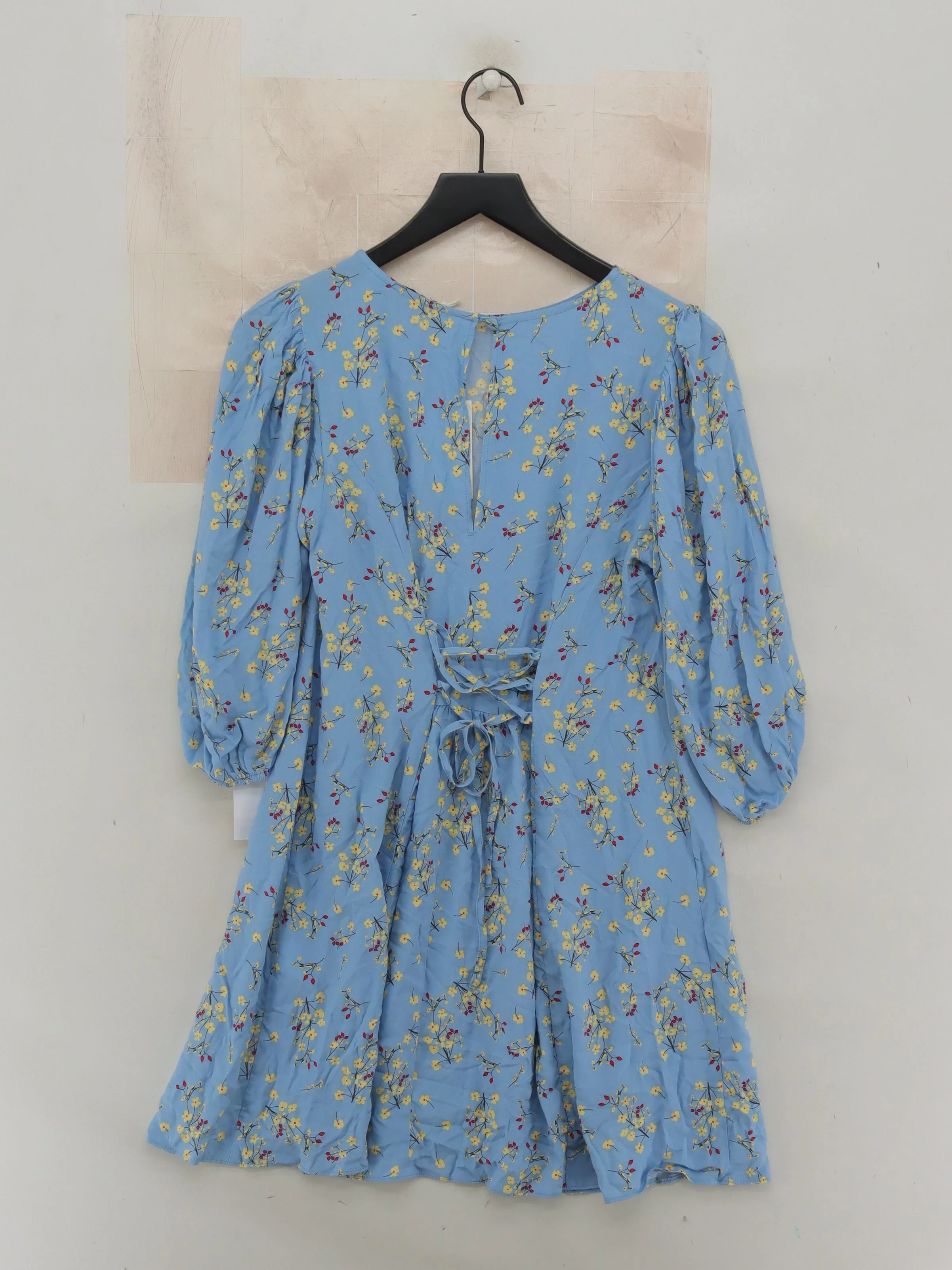 OMNES Skater Mini Dress UK10 in Blue - Image 2