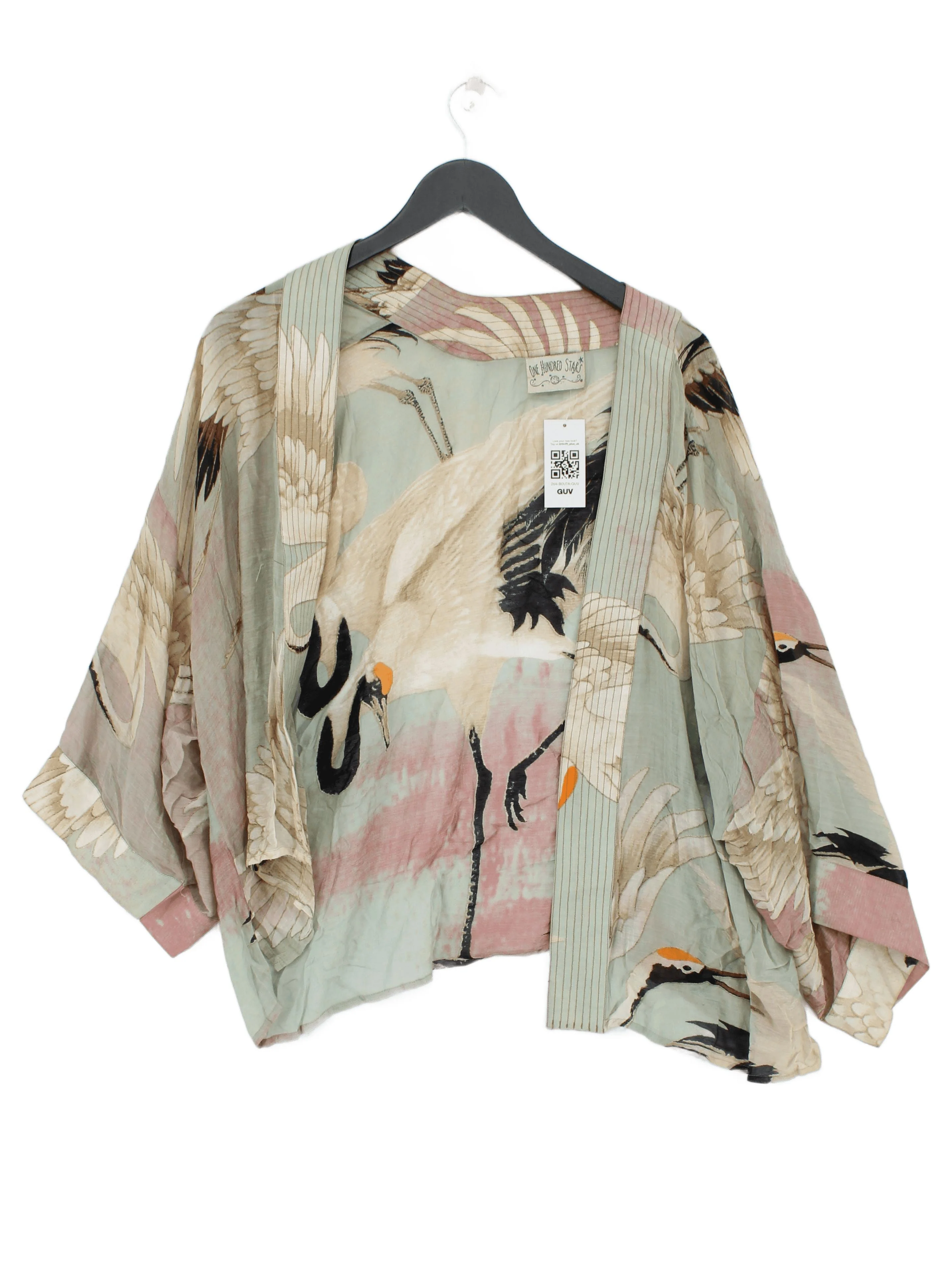 One Hundred Stars Women's Cardigan M Multi 100% Rayon Cardigan