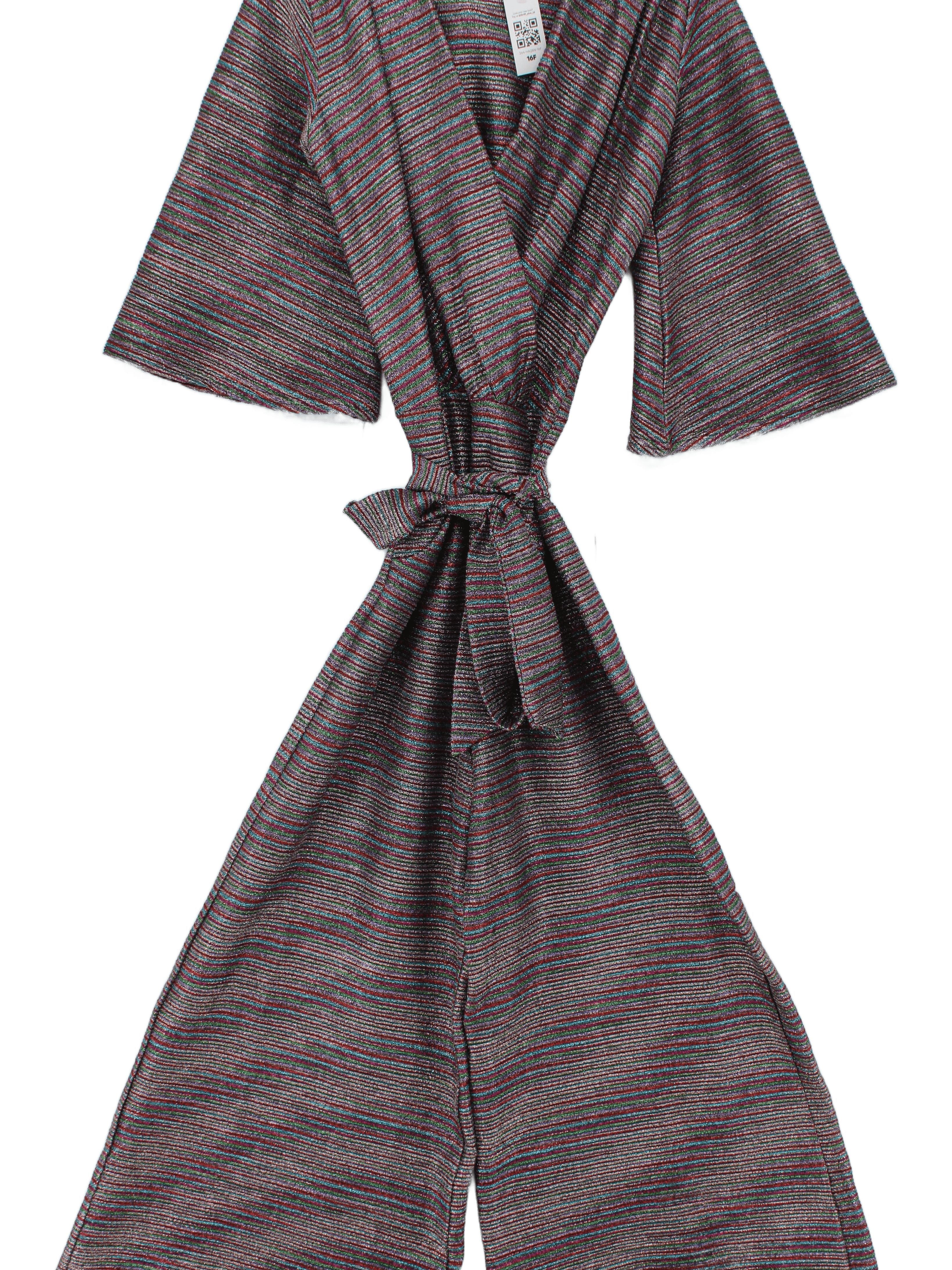 Onjenu Women's Jumpsuit UK 8 Multi Polyester with Elastane Jumpsuit
