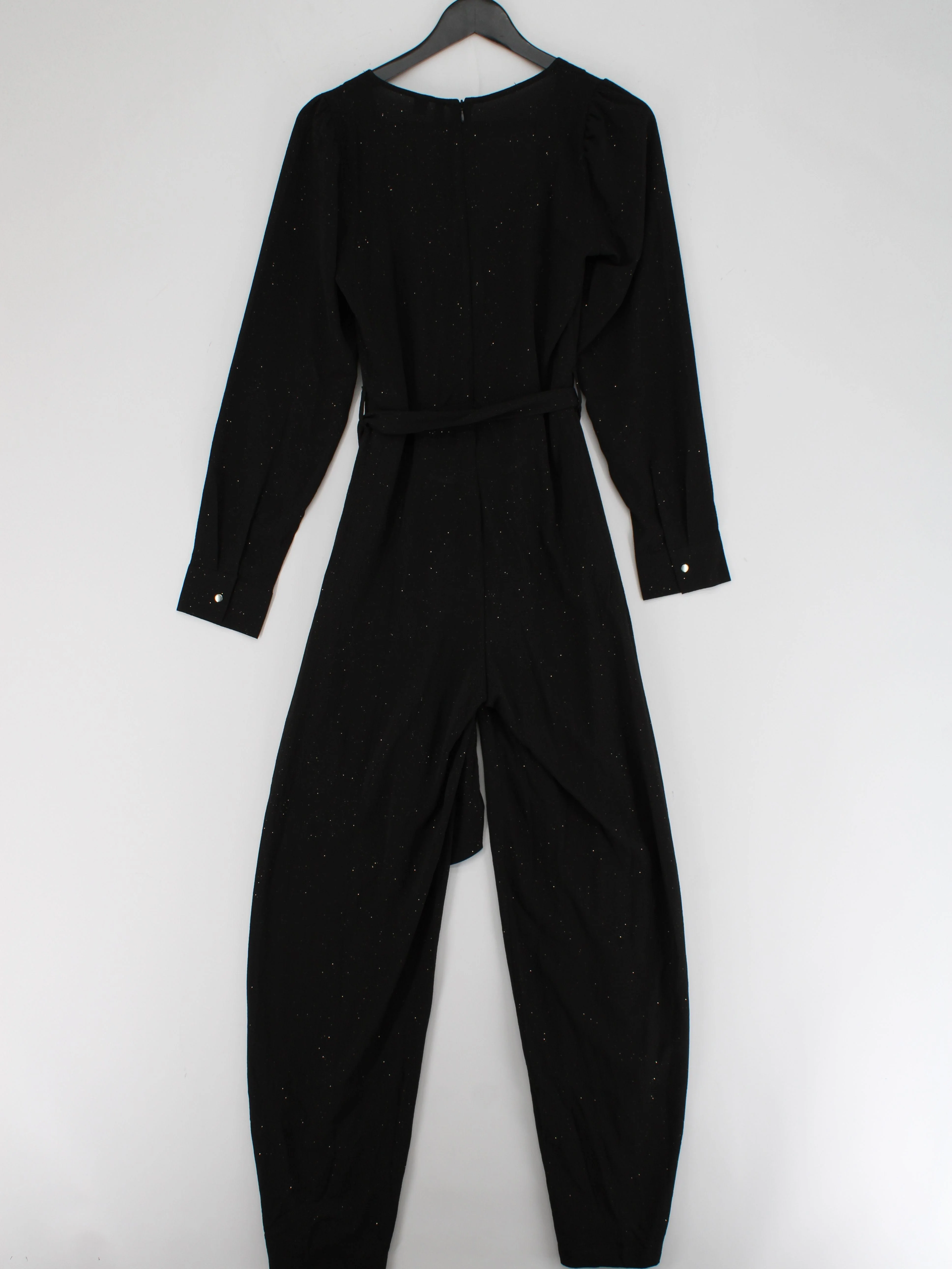 Only Women's Jumpsuit XS Black 100% Other Wide-Leg Jumpsuit - Image 2