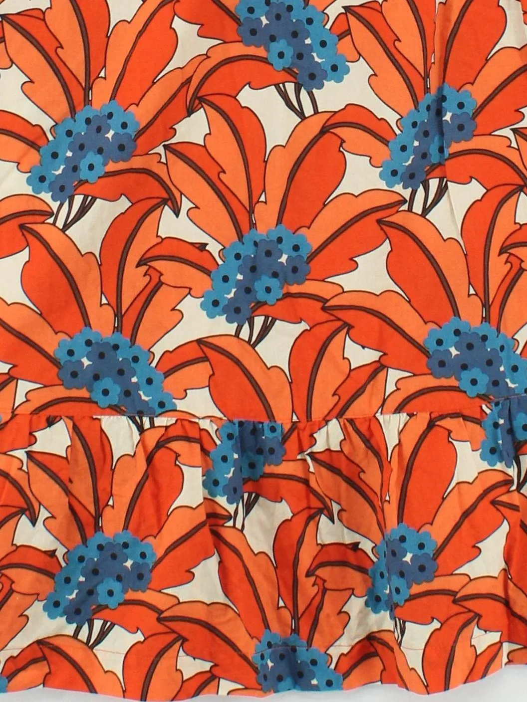 Orla Kiely A-Line Mini Dress UK16 in Multi - Image 4