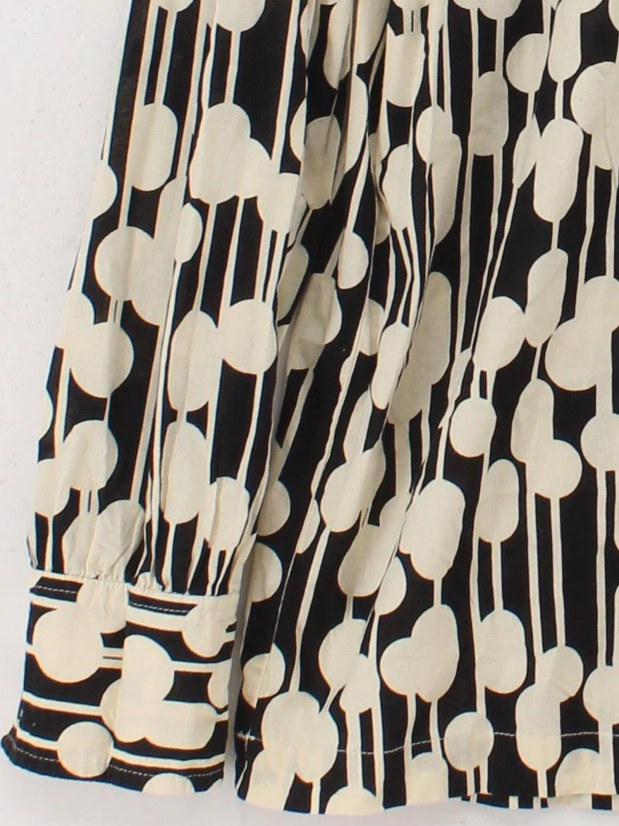 Orla Kiely Women's Top UK 12 Multi 100% Cotton Basic - Image 4