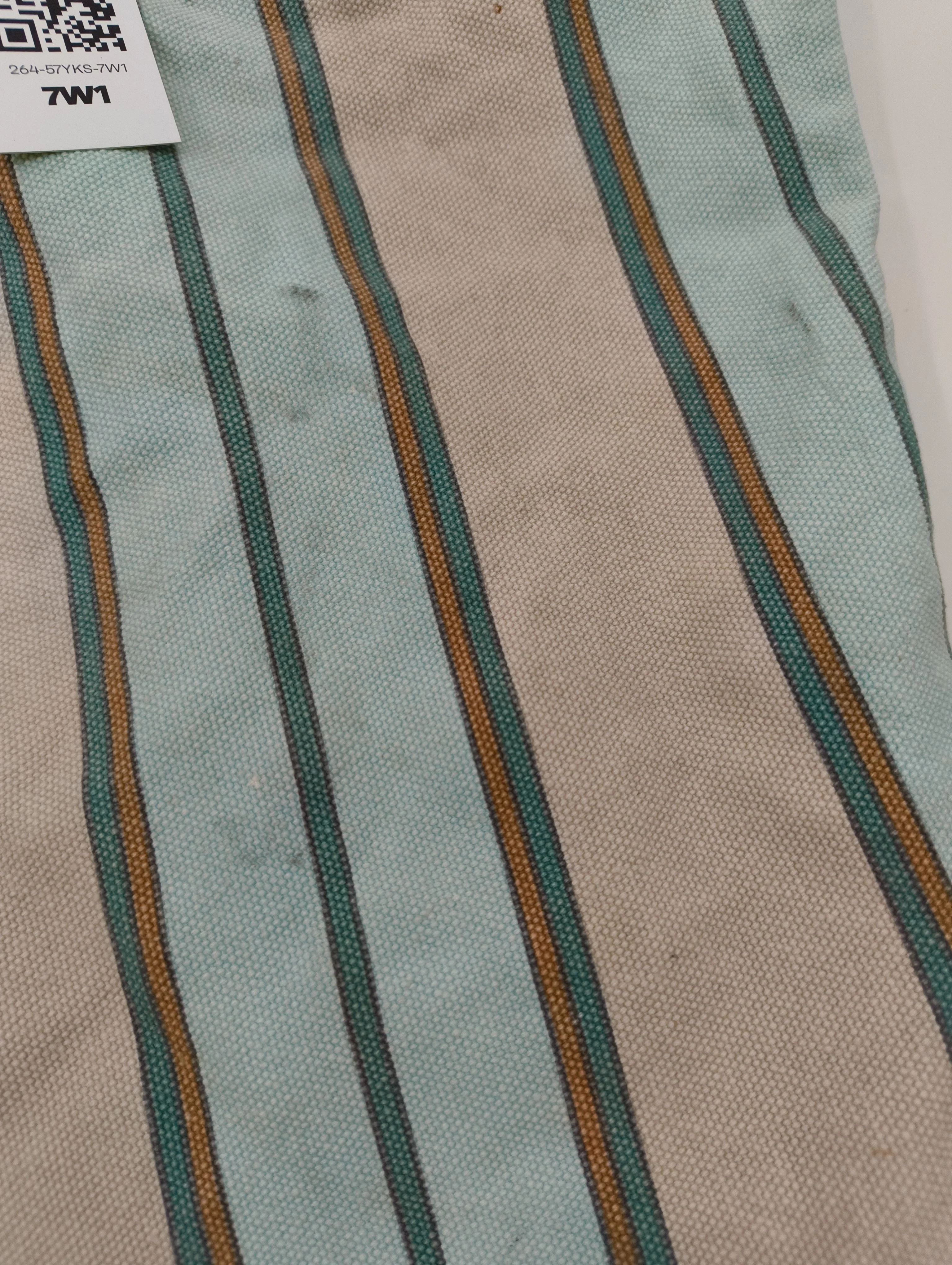 Oroton Women's Bag Multi Striped 100% Cotton Tote - Image 5