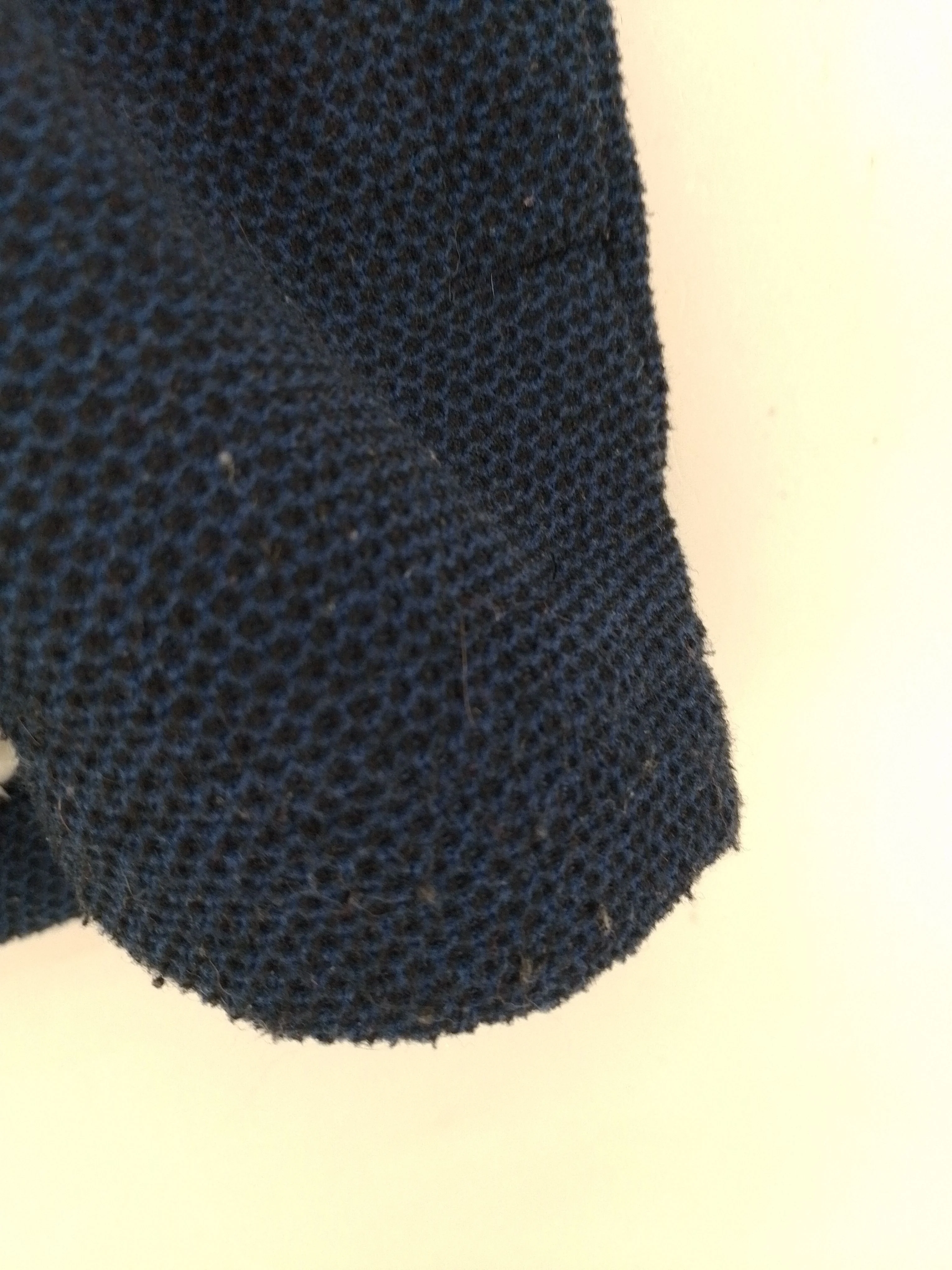 Orvis Men's Jumper M Blue 100% Polyester High Neck Pullover - Image 5