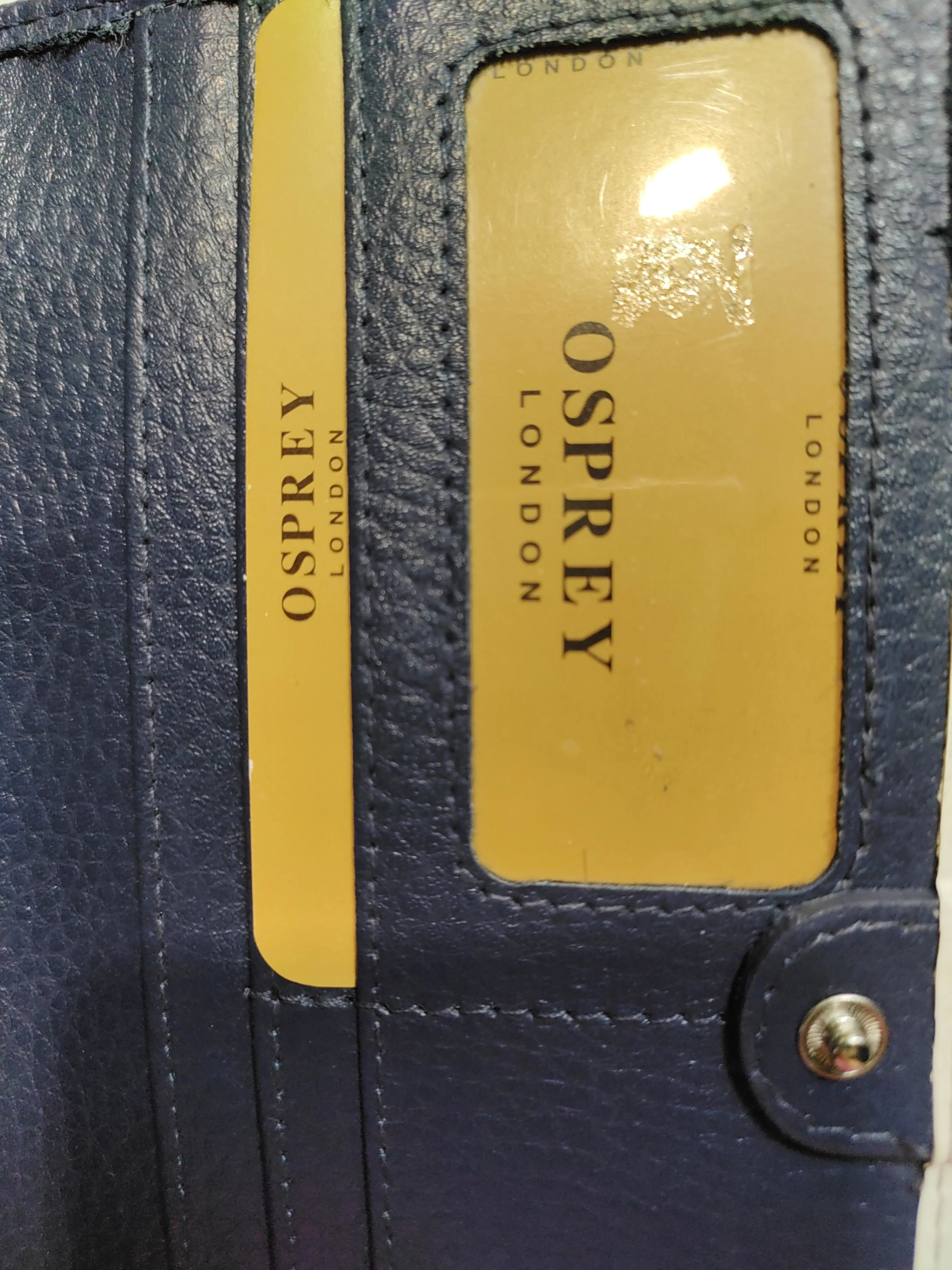 Osprey London Women's Wallet Blue Floral 100% Other - Image 5