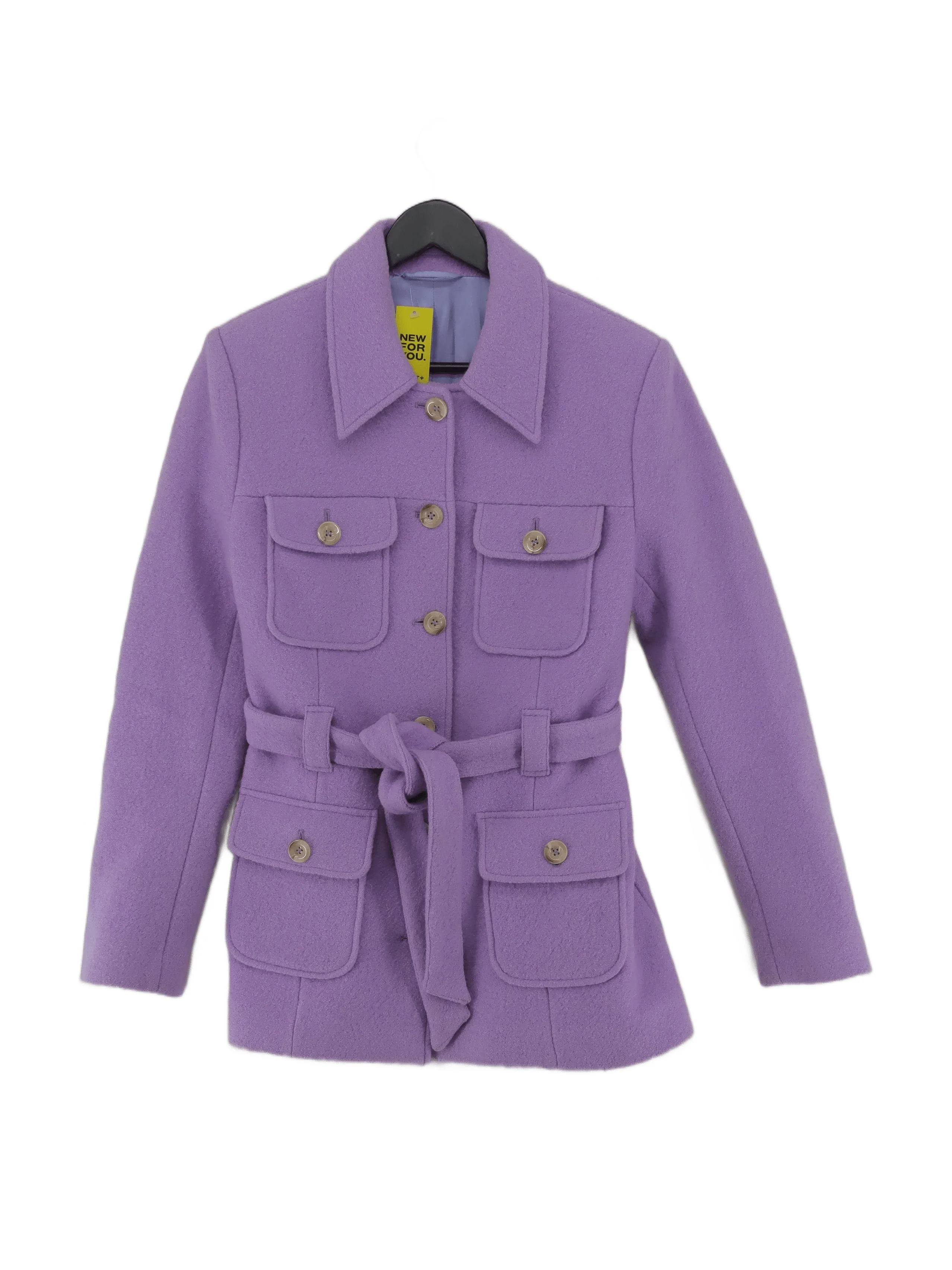 & Other Stories Overcoat jacket purple
