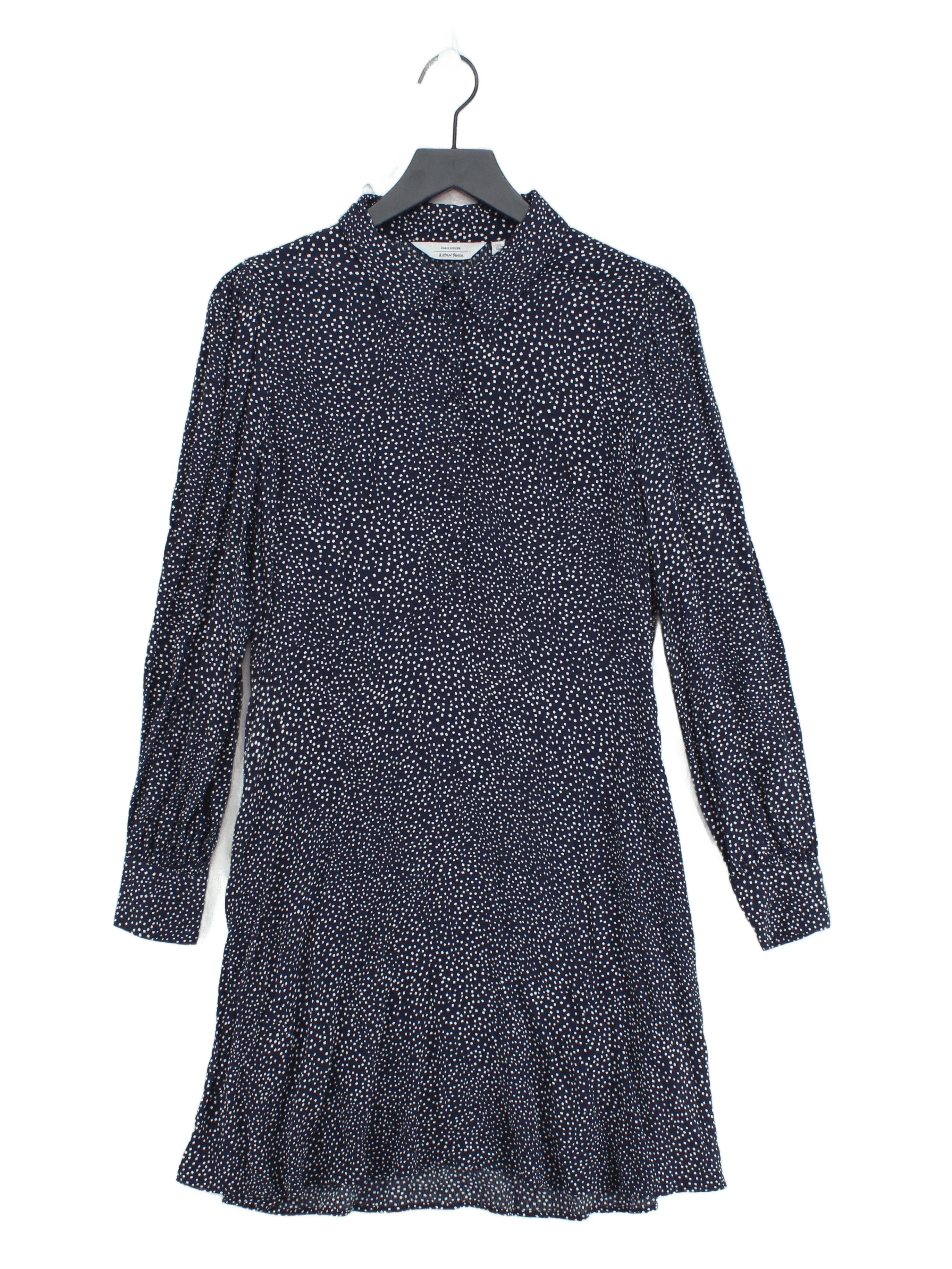 & Other Stories Shirt Mini Dress in Blue